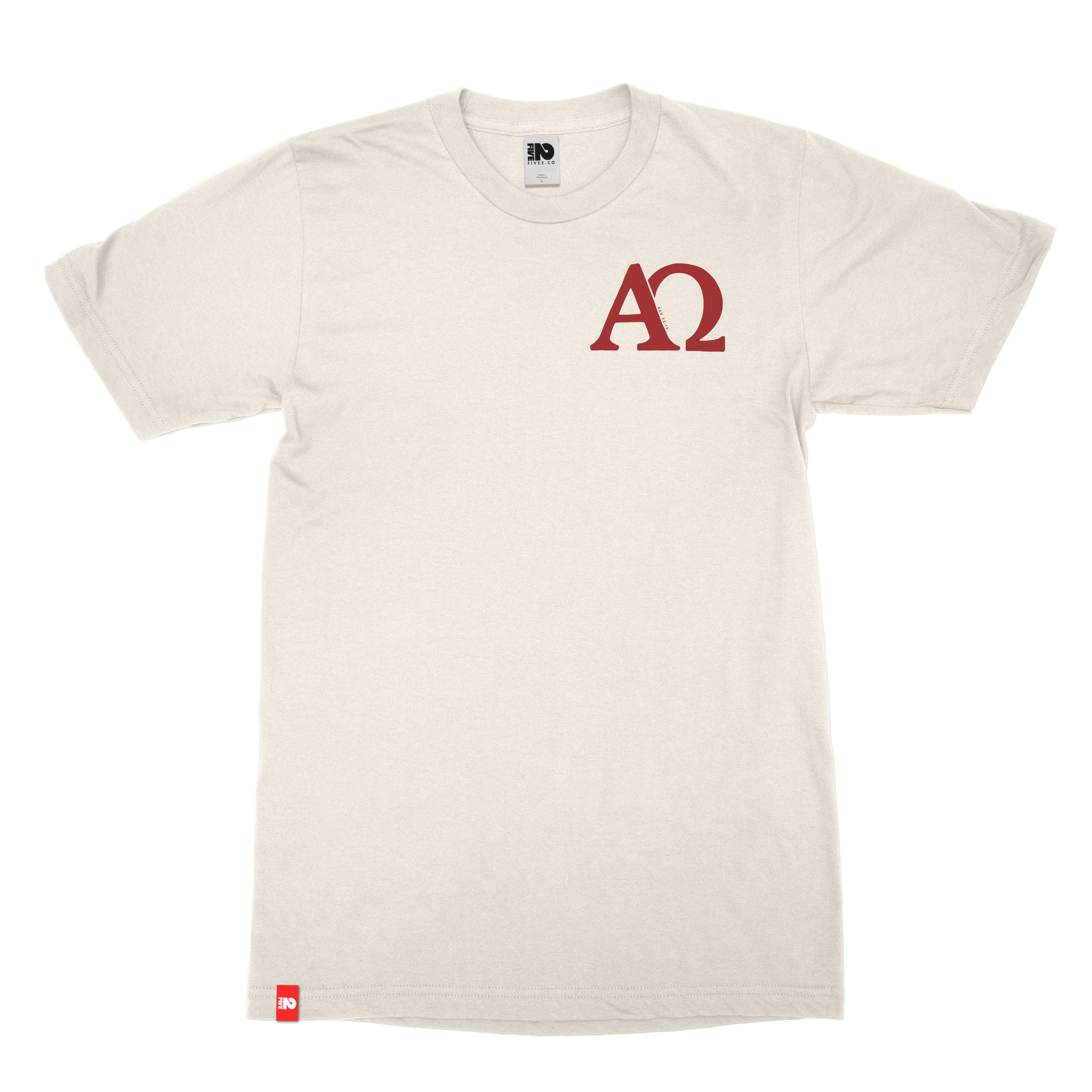 Alpha and Omega Tee  - Christian Apparel by FIVE2