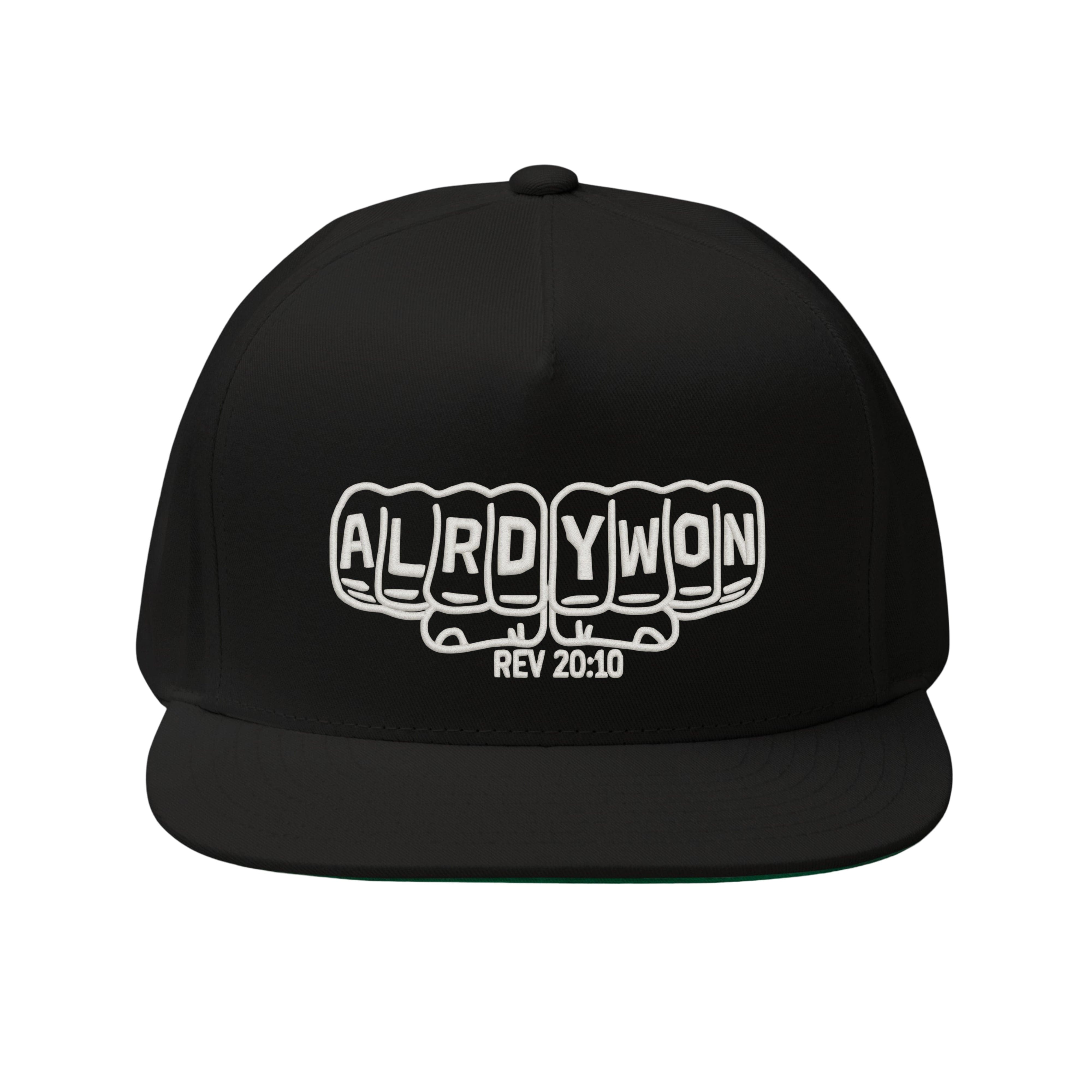 Already Won Christian Snap Back Hat  - Christian Apparel by FIVE2