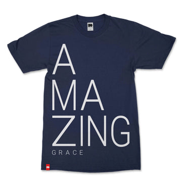 Amazing Grace Christian T-shirt image 1 of 8, scripture-inspired Romans 3:24 product view