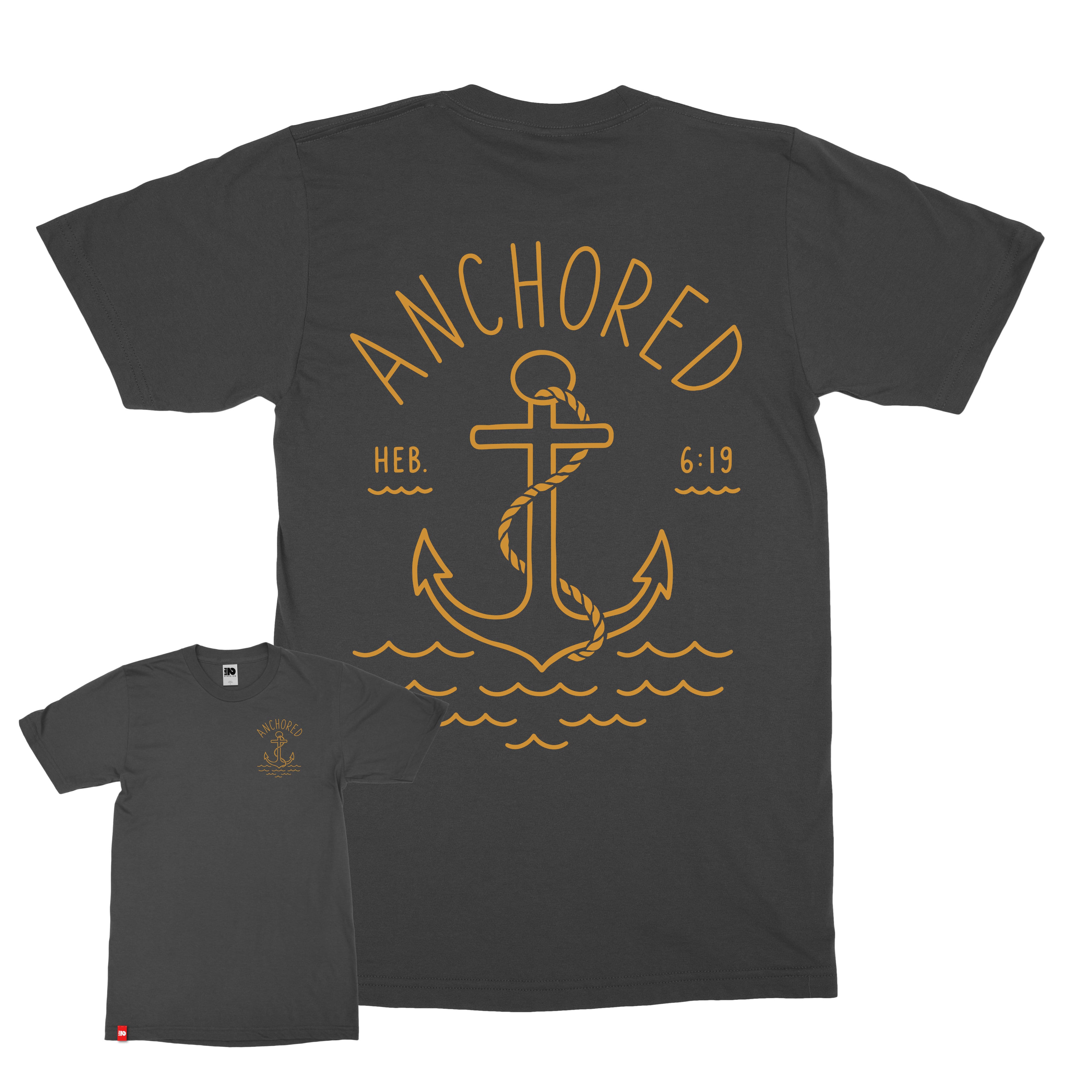 Anchored Tee  - Christian Apparel by FIVE2