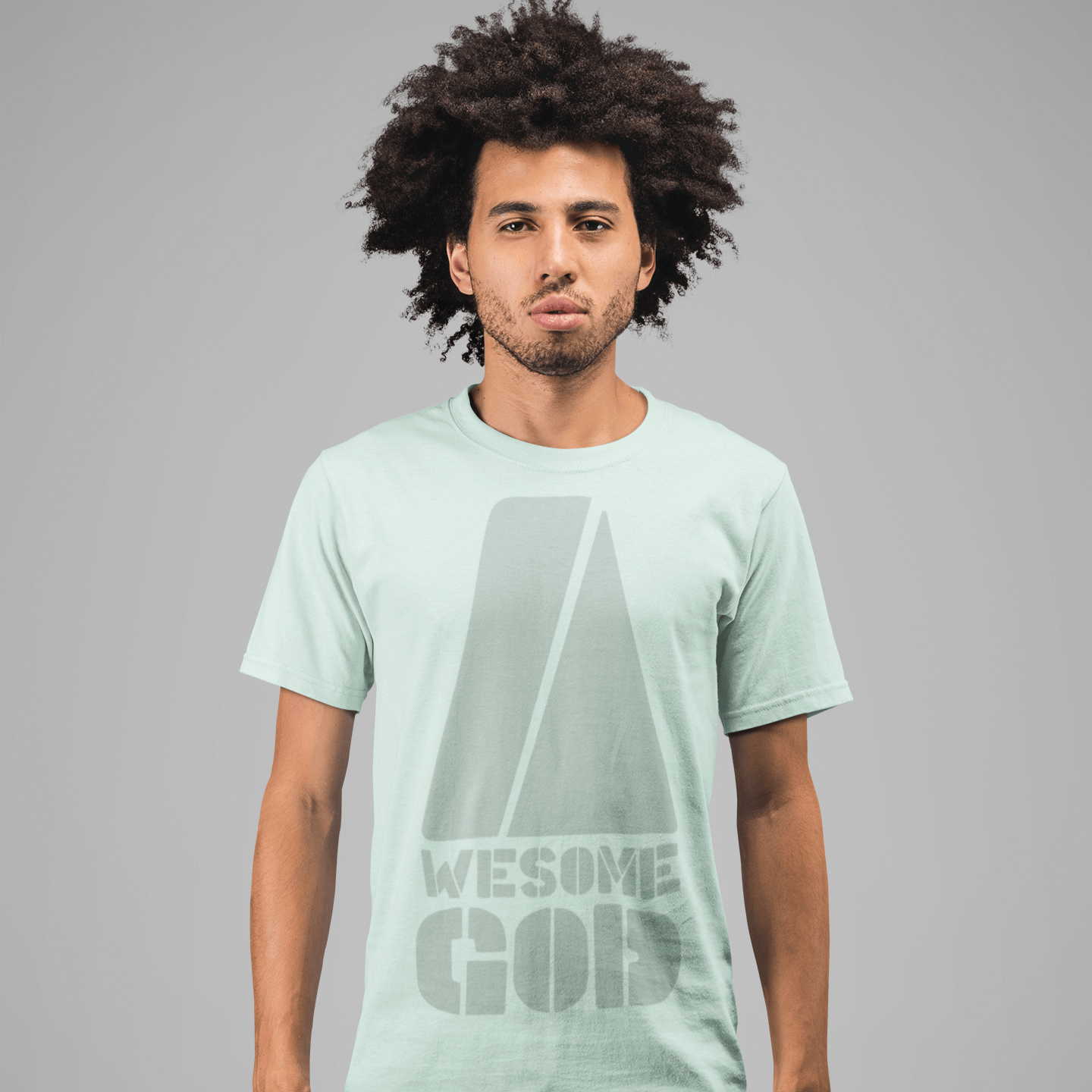 Awesome God Christian T-shirt  - Christian Apparel by FIVE2