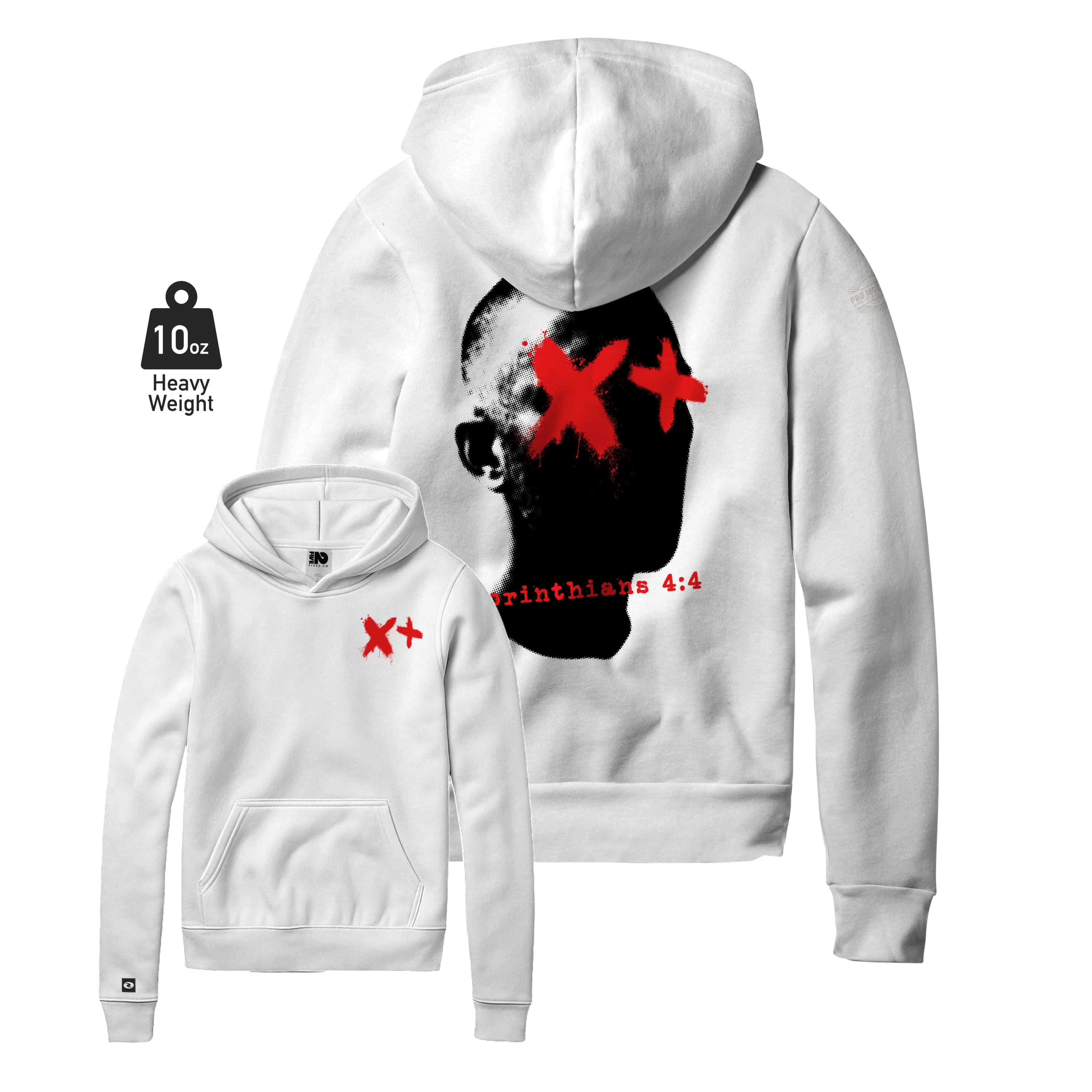 Blinded Eyes Heavyweight Christian Hoodie  - Christian Apparel by FIVE2