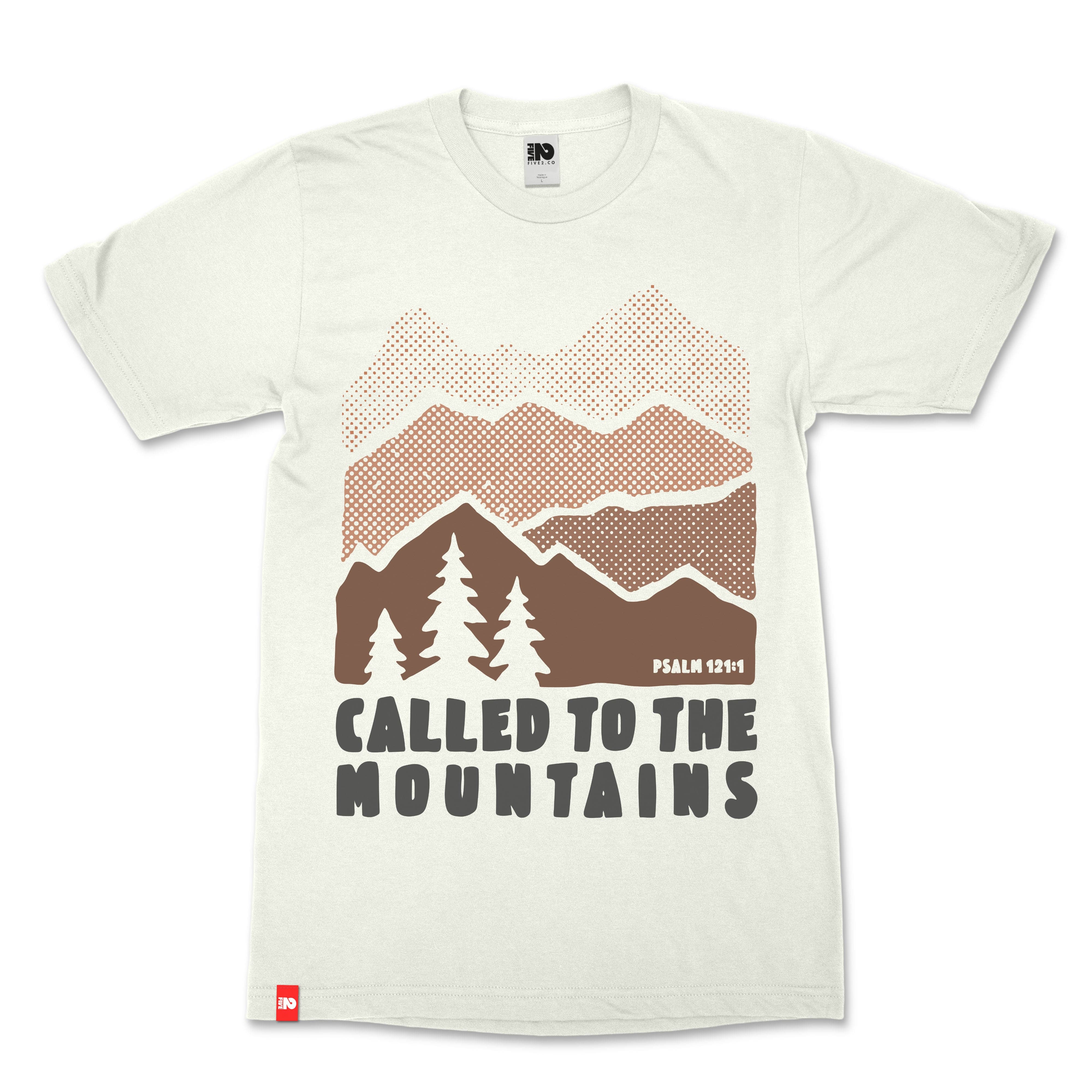 Called to the Mountains Christian T-Shirt  - Christian Apparel by FIVE2