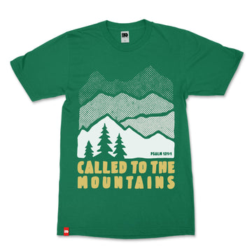 Called to the Mountains Tee image 1 of 6, scripture-inspired FIVE2 apparel