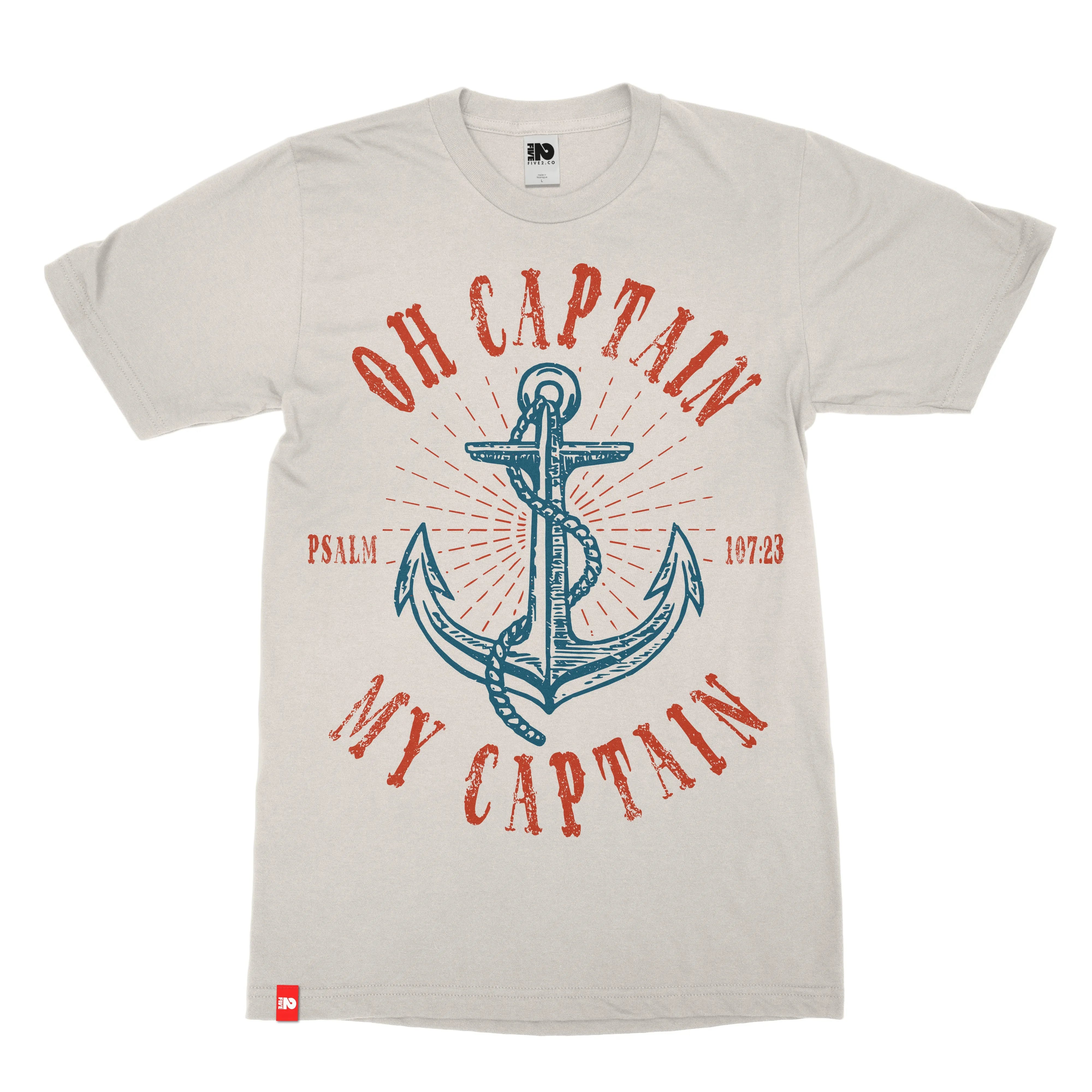 Captain My Captain Christian T-shirt