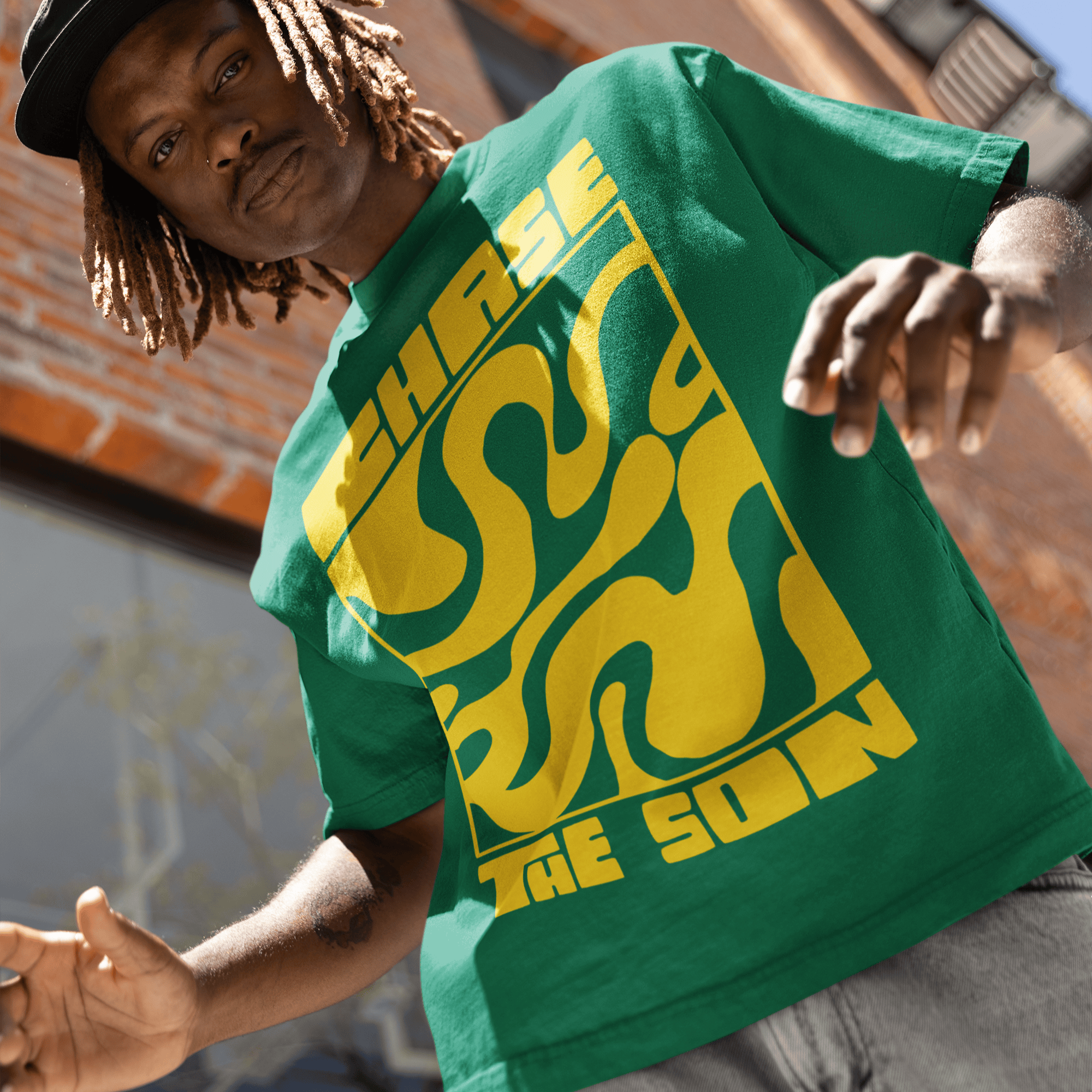 Chase the Son Christian T-shirt  - Christian Apparel by FIVE2