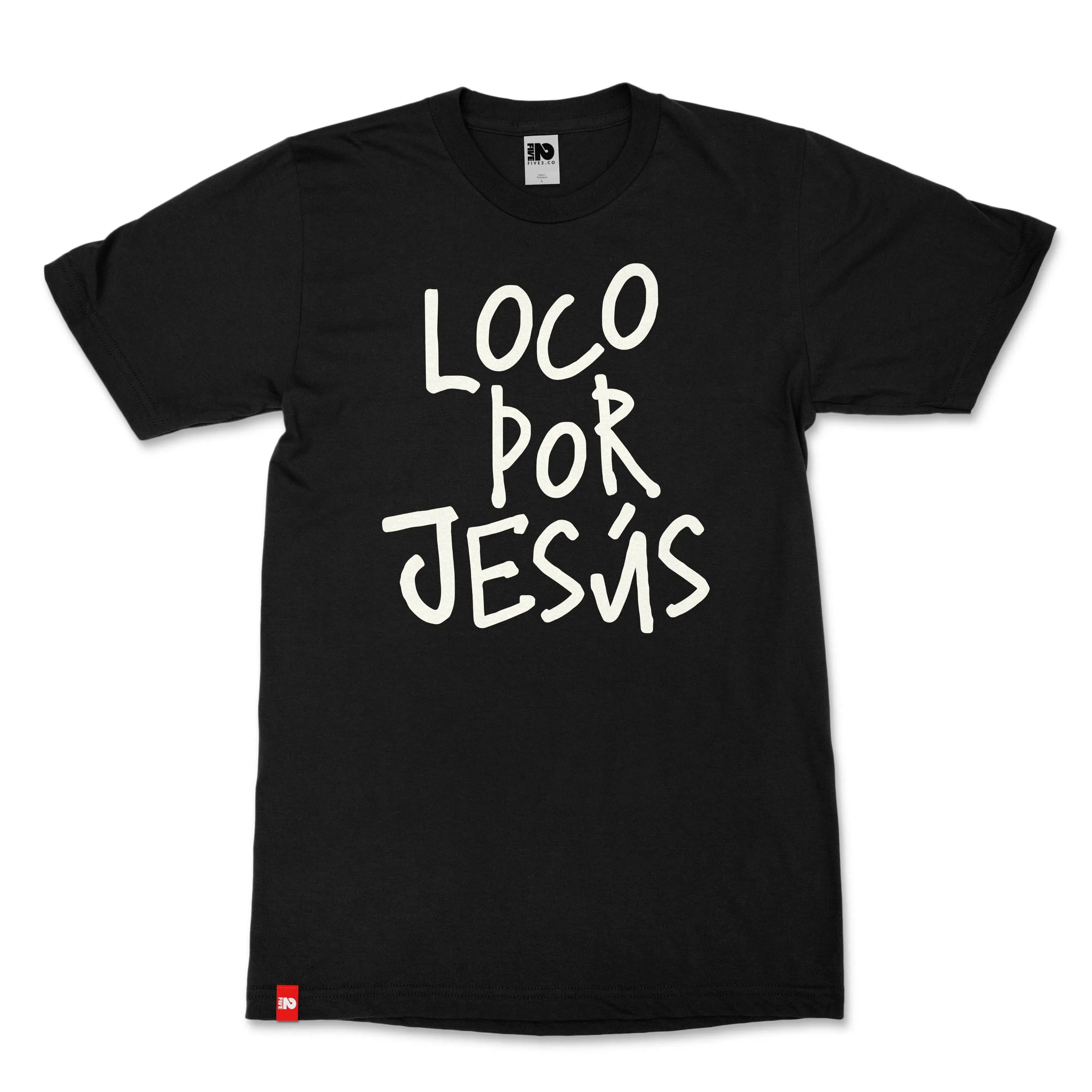 Crazy For Jesus Christian T-shirt  - Christian Apparel by FIVE2