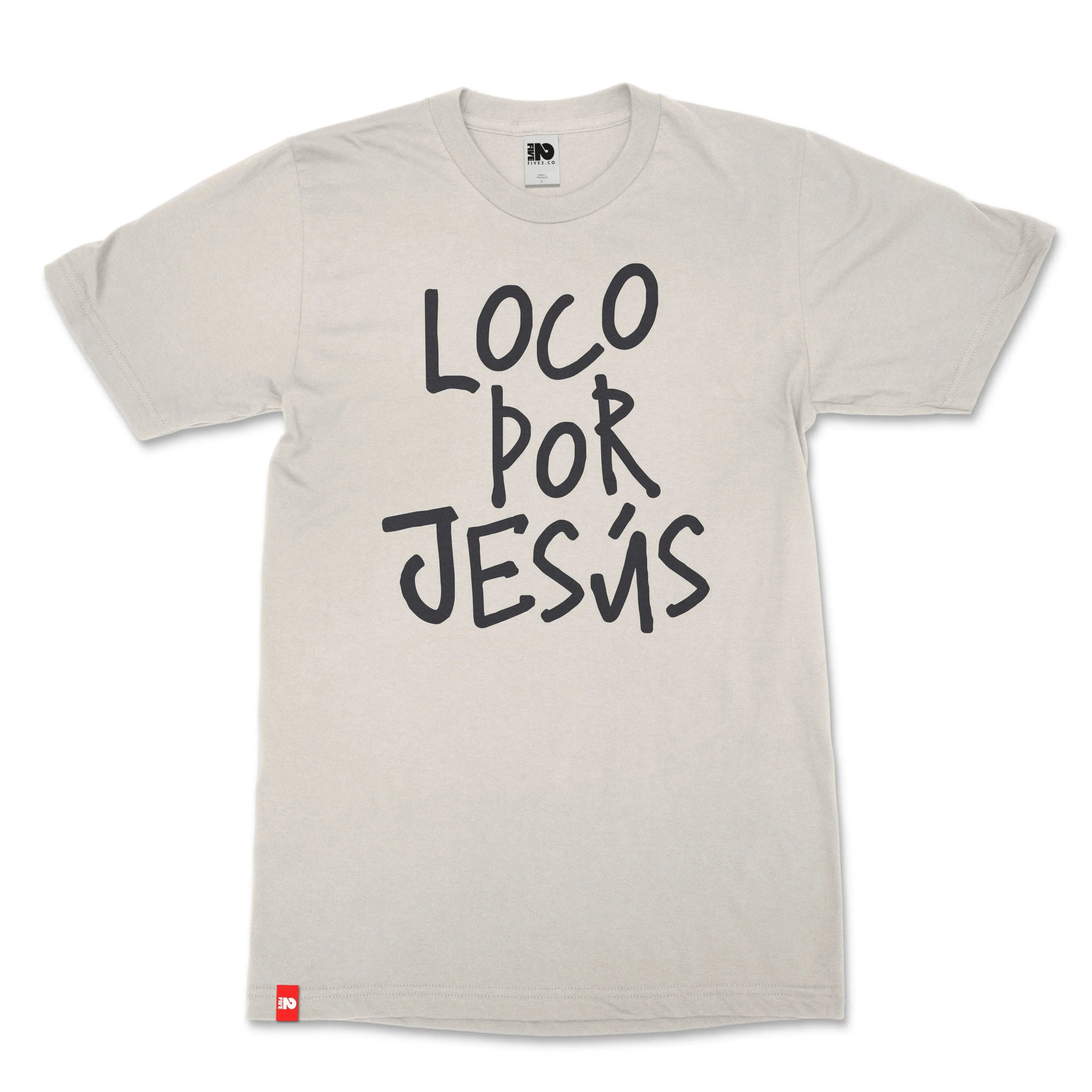 Crazy For Jesus Christian T-shirt | FIVE2 | Christian Apparel & Streetwear
