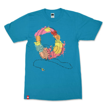 Ears Hear Headphones Tee image 1 of 7, scripture-inspired Isaiah 30:21 product view