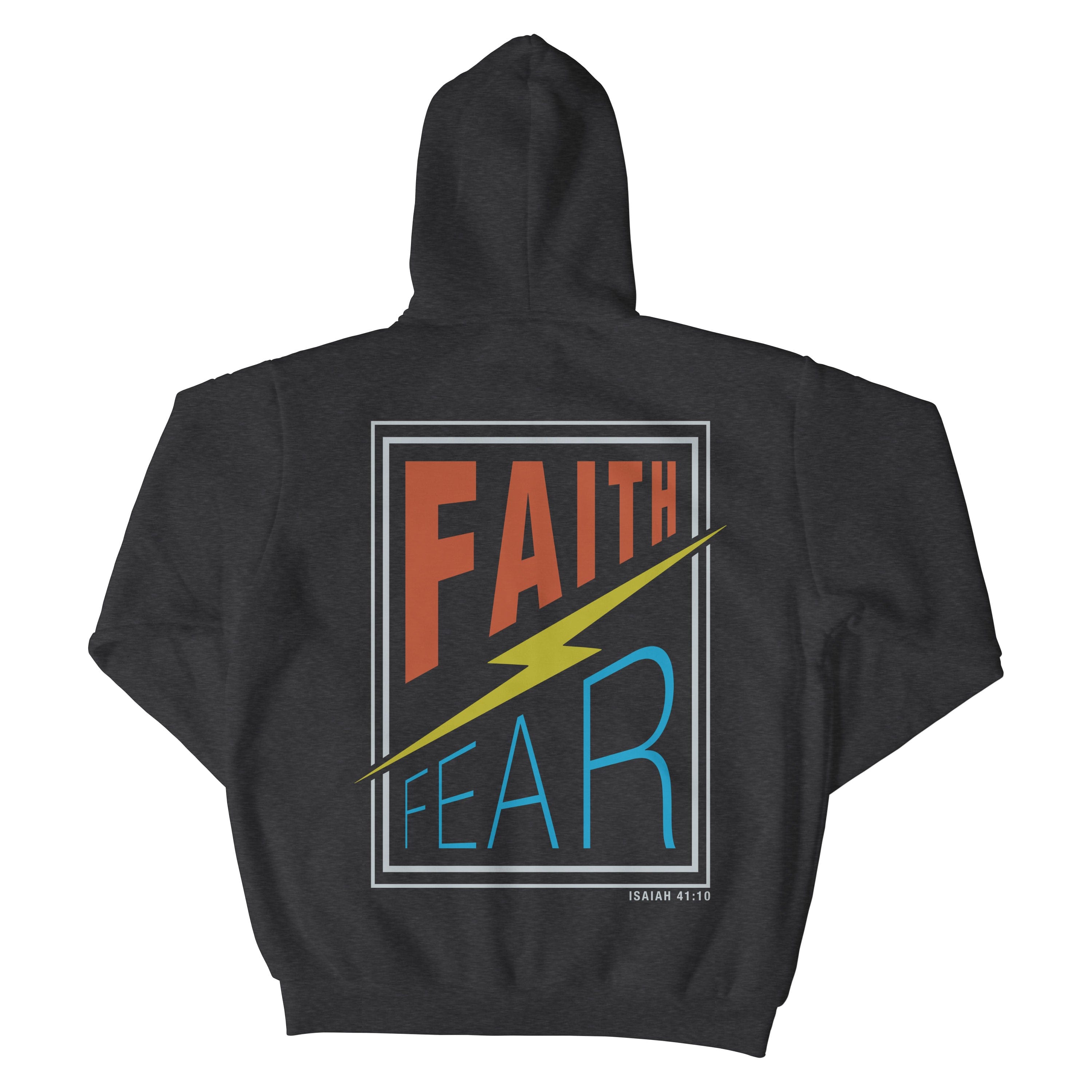Faith Over Fear Christian Hoodie  - Christian Apparel by FIVE2