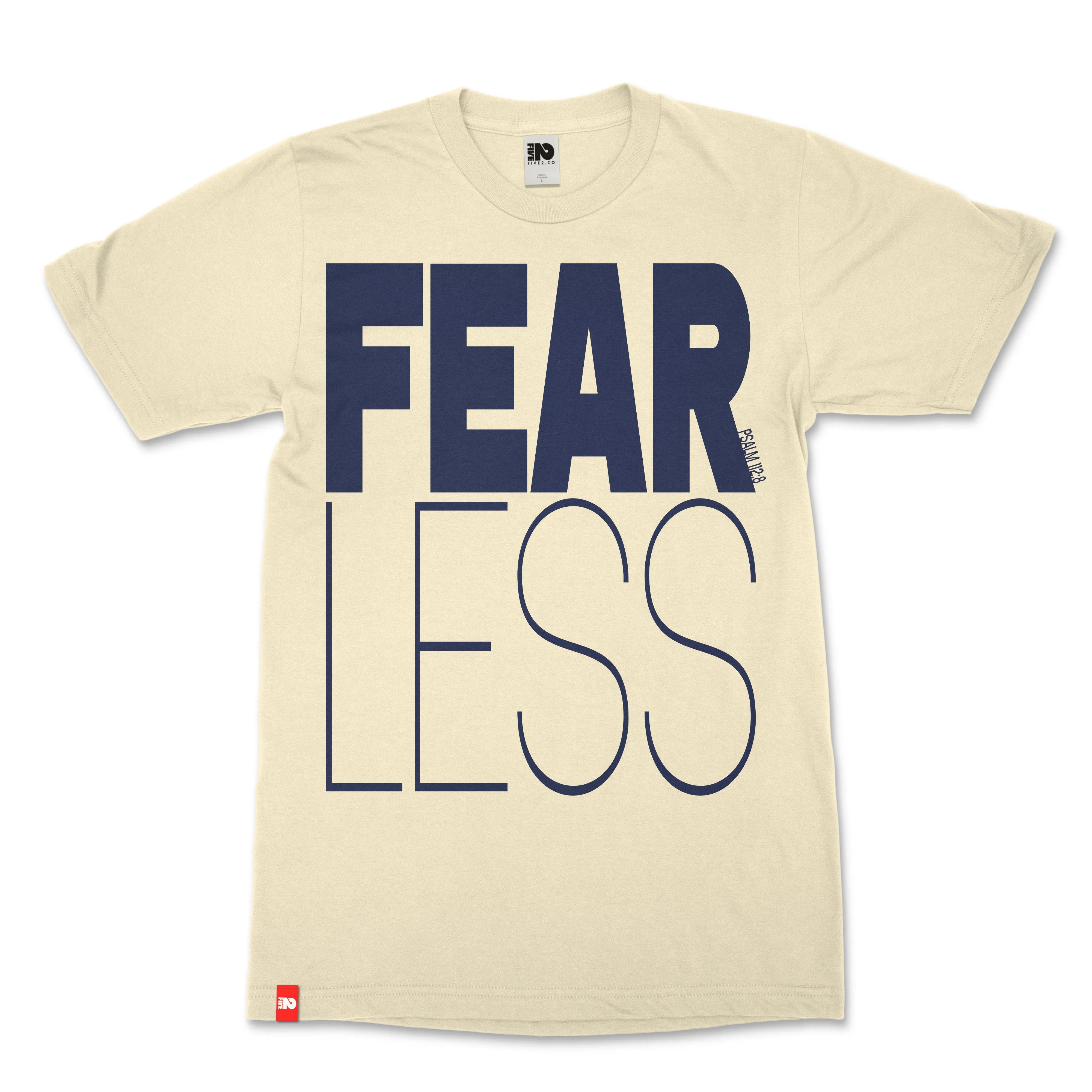 Fearless Unisex Christian Tee - FIVE2 Provisions