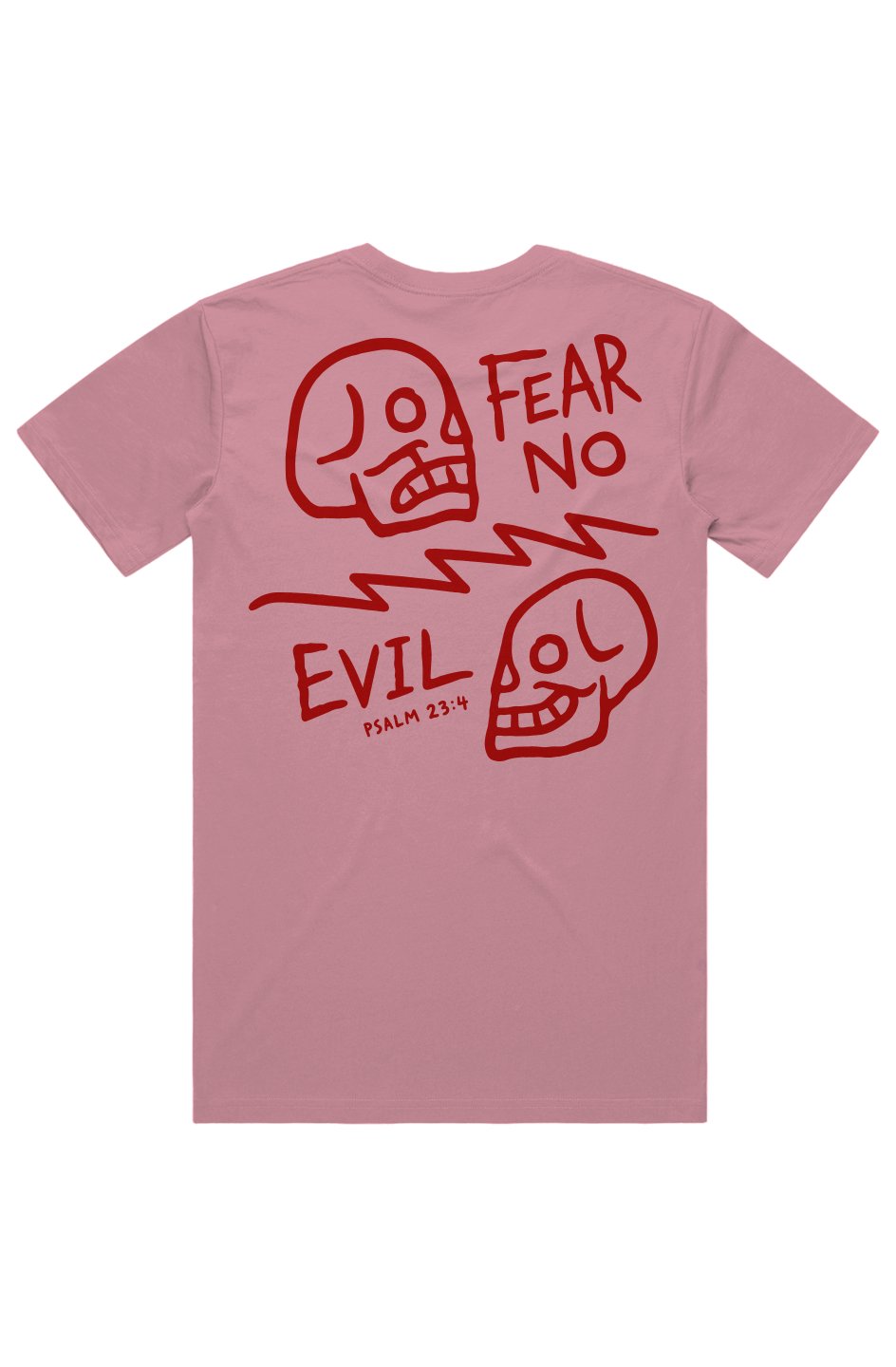 Fear No Evil Christian T-shirt  - Christian Apparel by FIVE2