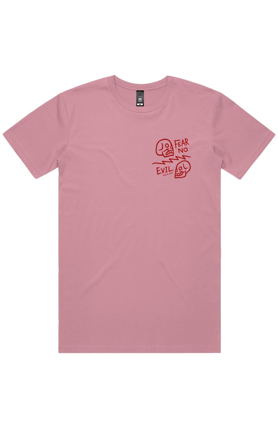 Fear No Evil Christian T-shirt  - Christian Apparel by FIVE2