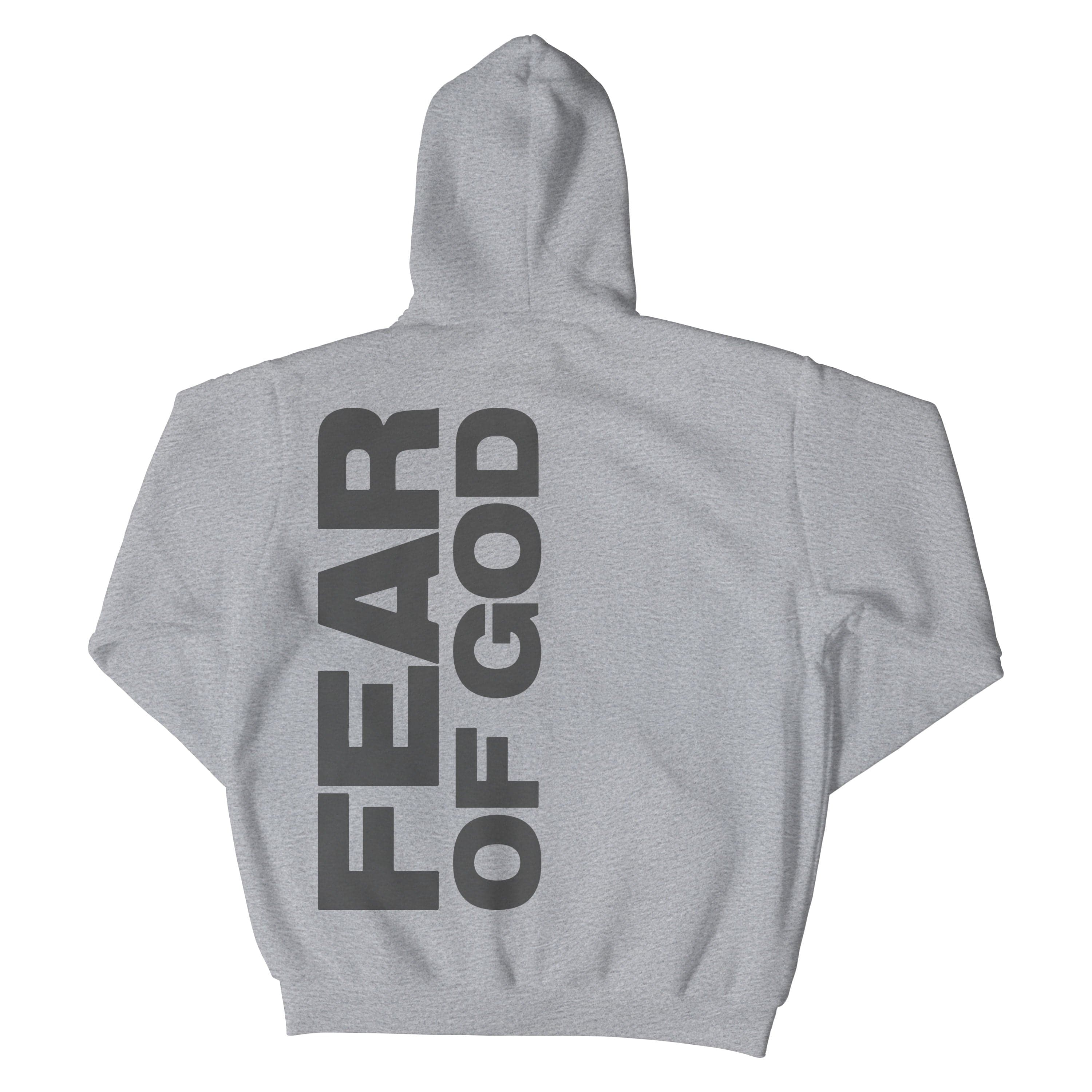 Fear of God Christian Hoodie  - Christian Apparel by FIVE2