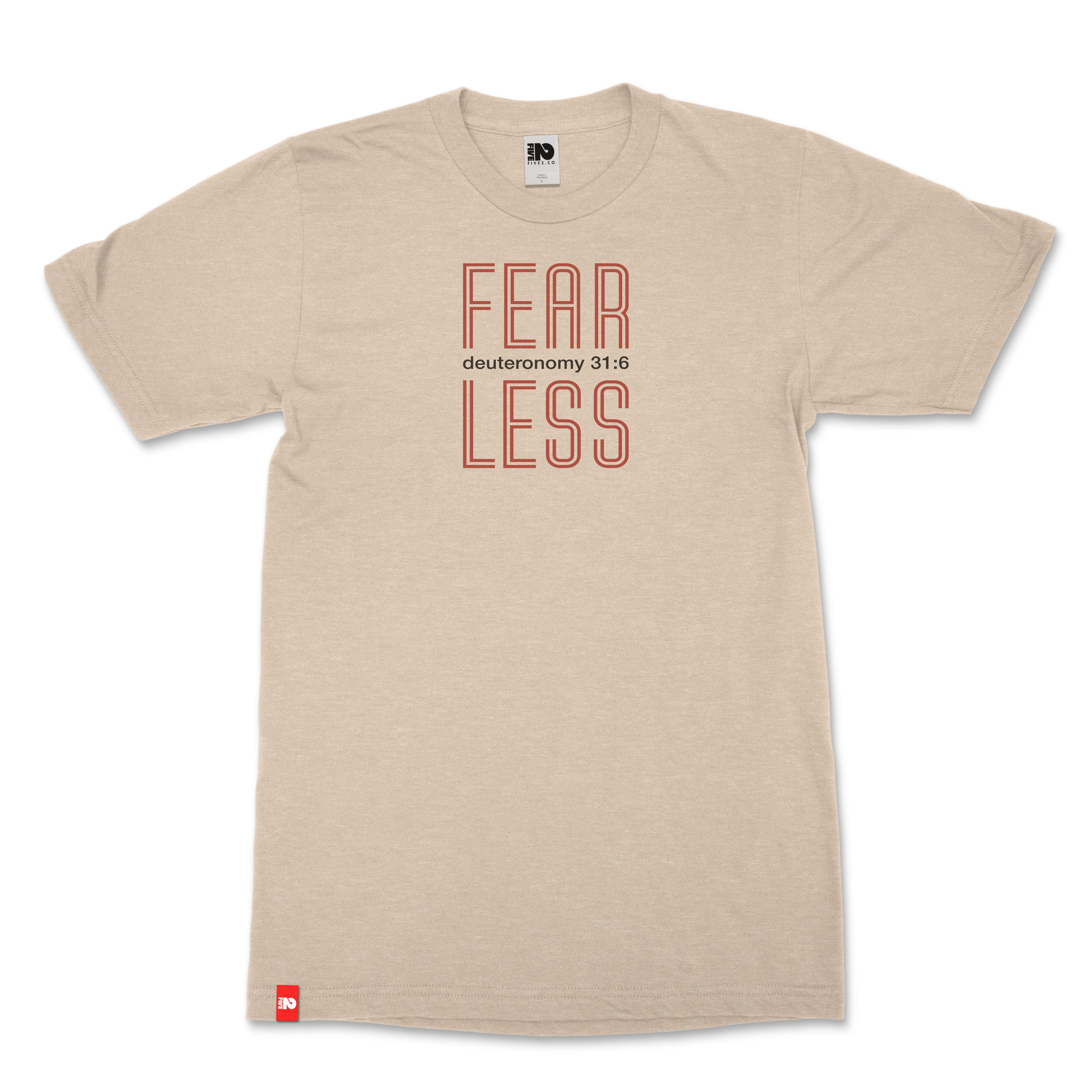 Fearless 365 Christian T-Shirt  - Christian Apparel by FIVE2