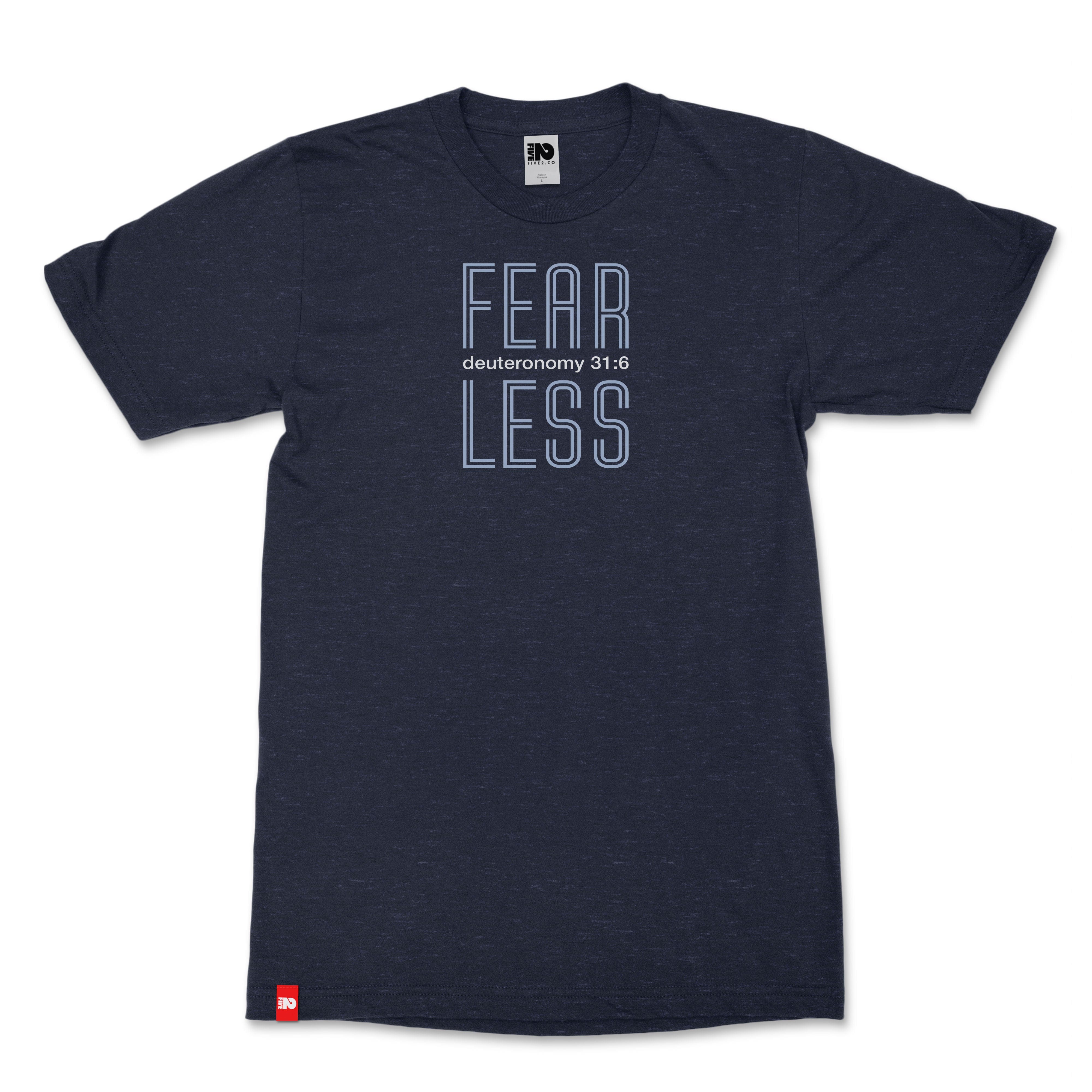 Fearless 365 Christian T-Shirt  - Christian Apparel by FIVE2