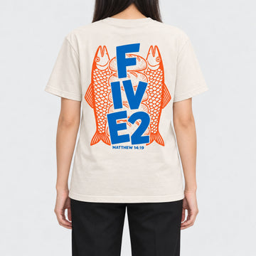 Fish + Loaves Tee  - Christian Apparel by FIVE2