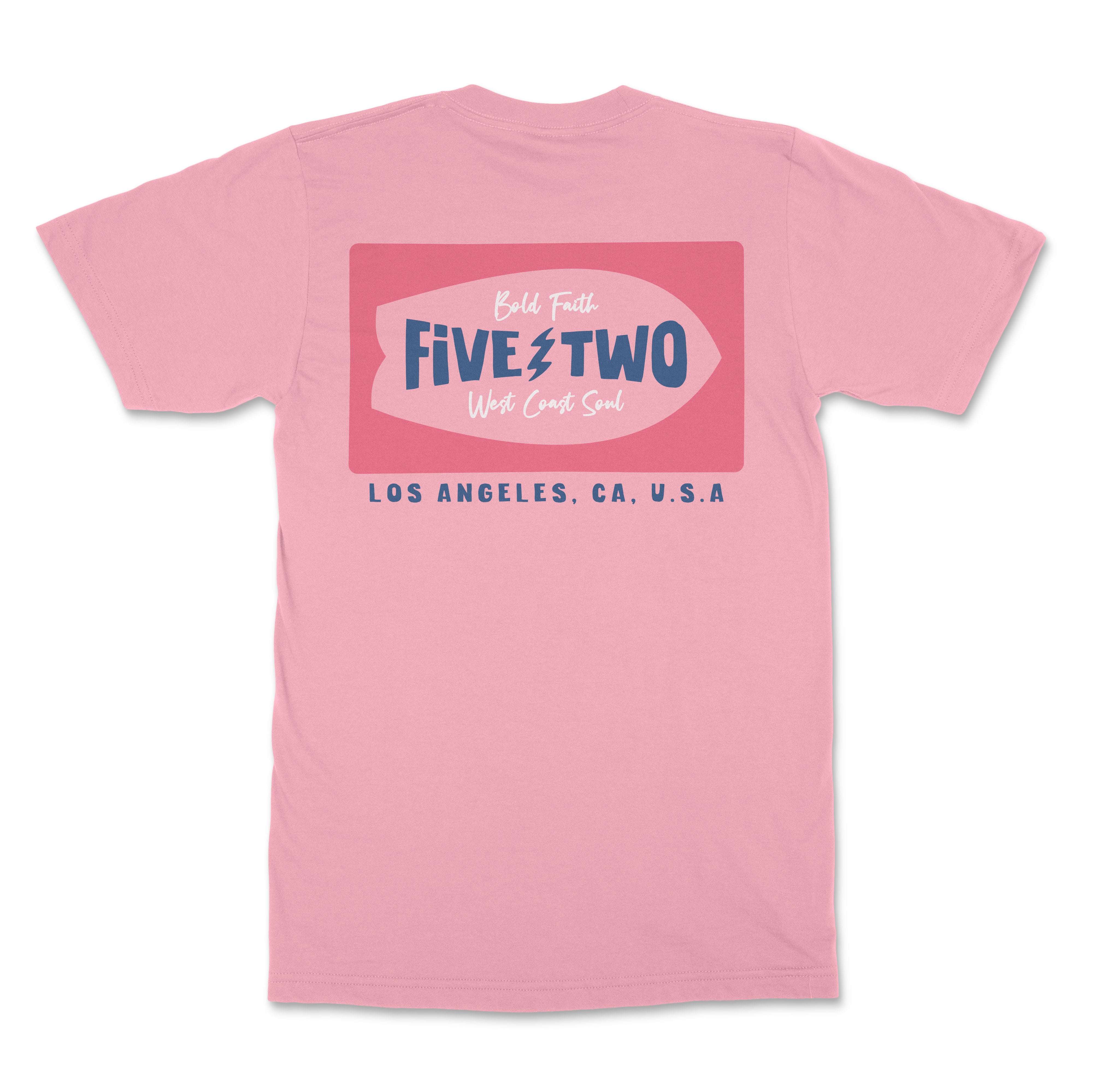 FIVE2 Surfboard Logo T-Shirt - Christian Apparel by FIVE2