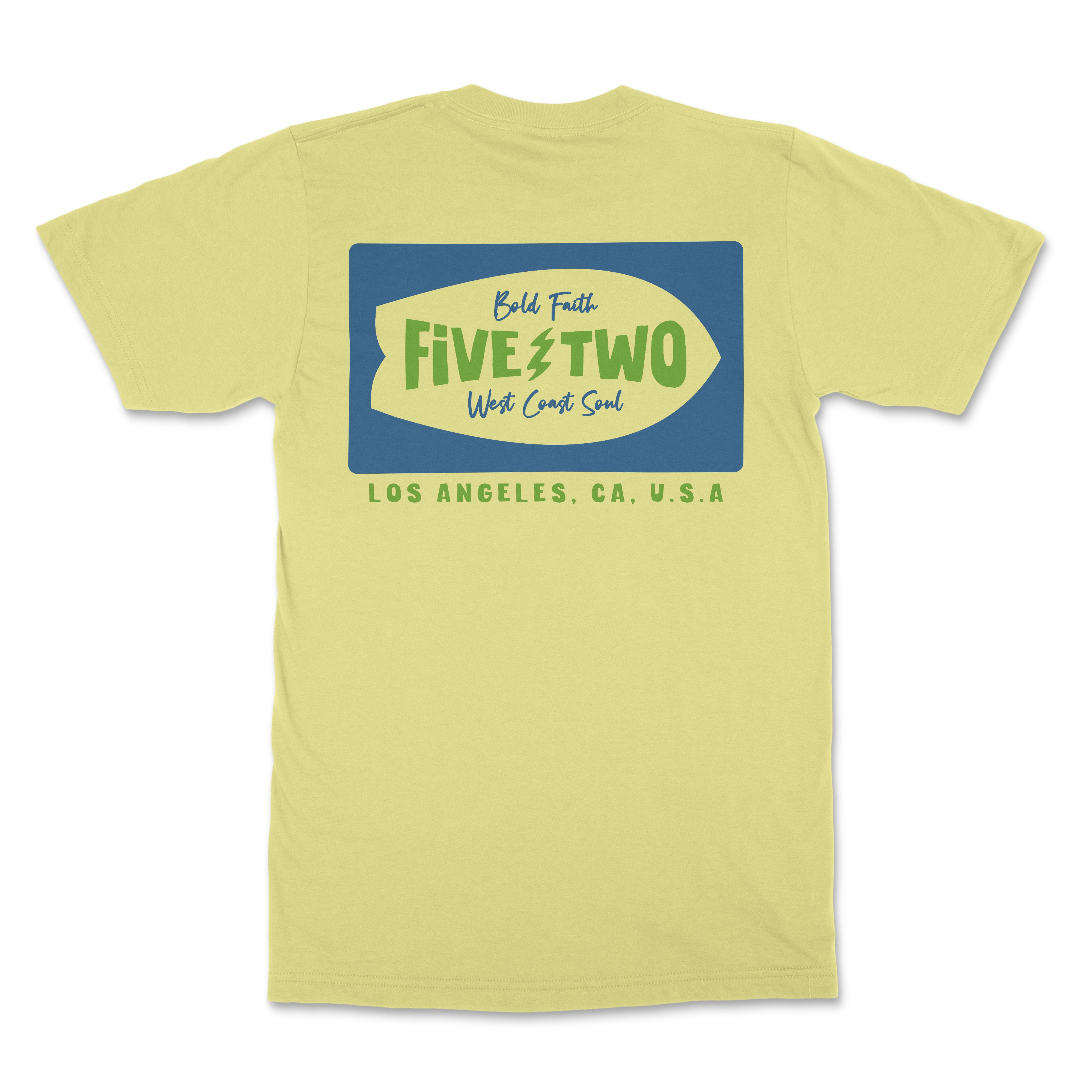 FIVE2 Surfboard Logo T-Shirt - Christian Apparel by FIVE2