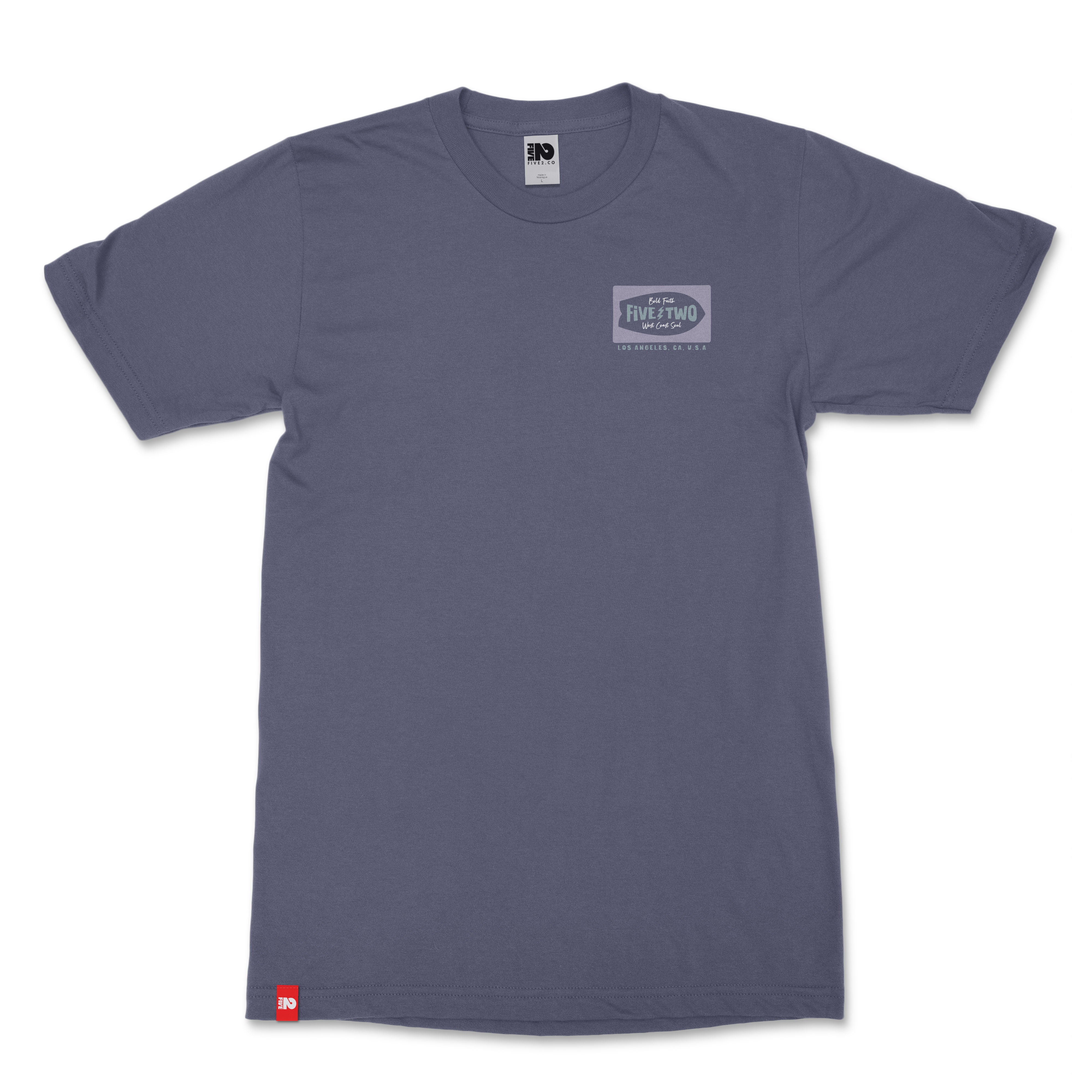FIVE2 Surfboard Logo T-Shirt - Christian Apparel by FIVE2