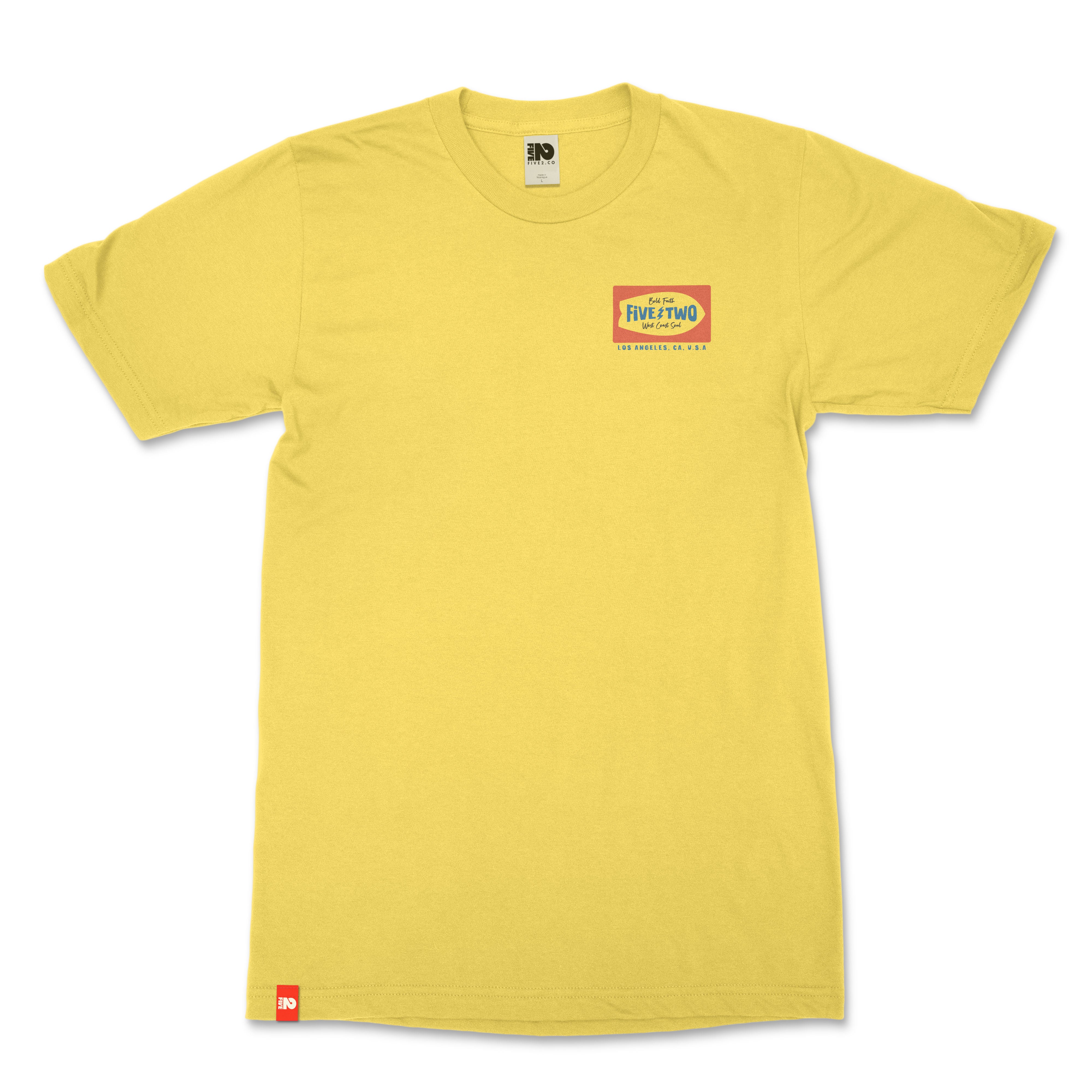 FIVE2 Surfboard Logo T-Shirt - Christian Apparel by FIVE2