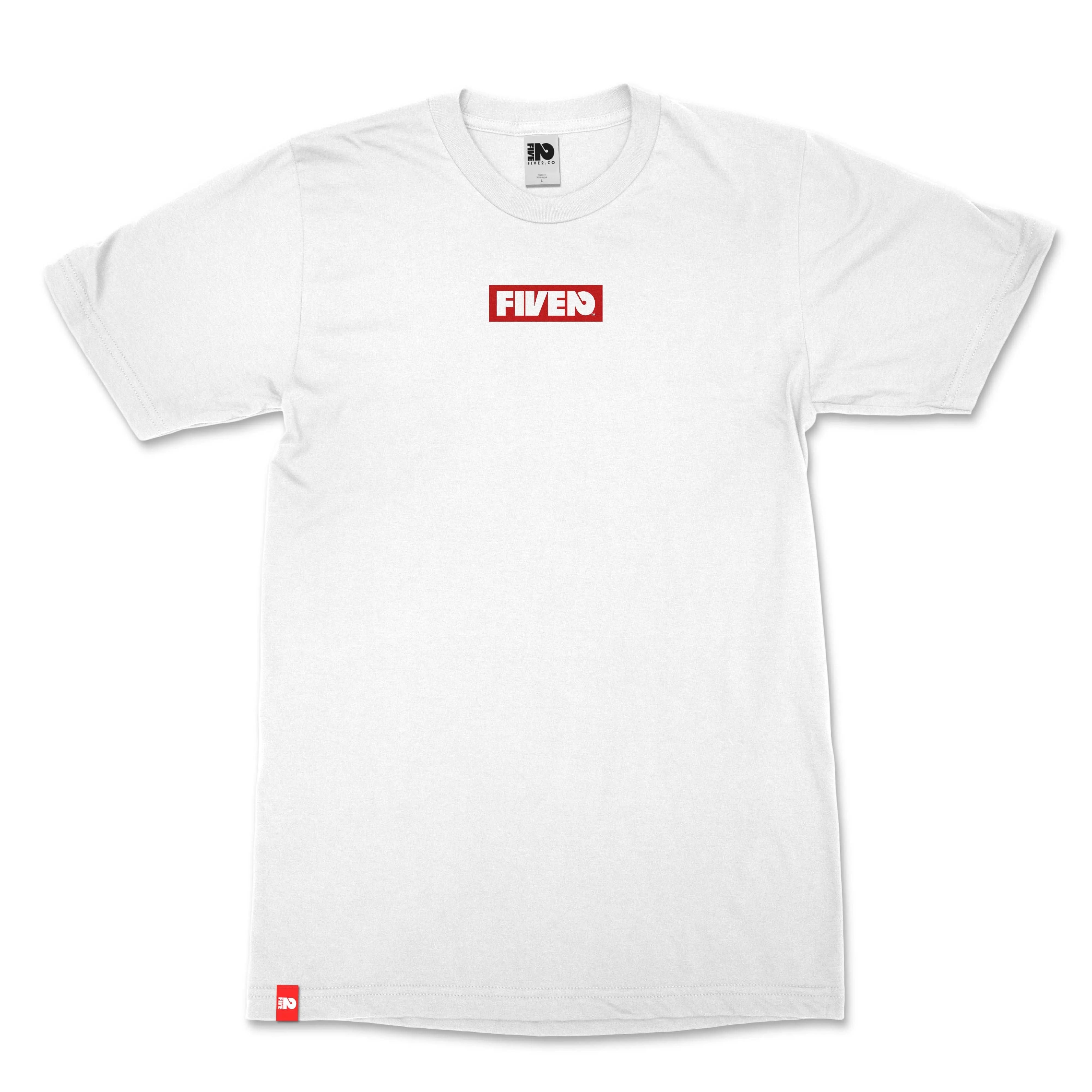 FIVE2 Box Logo Unisex Tee - FIVE2 Provisions