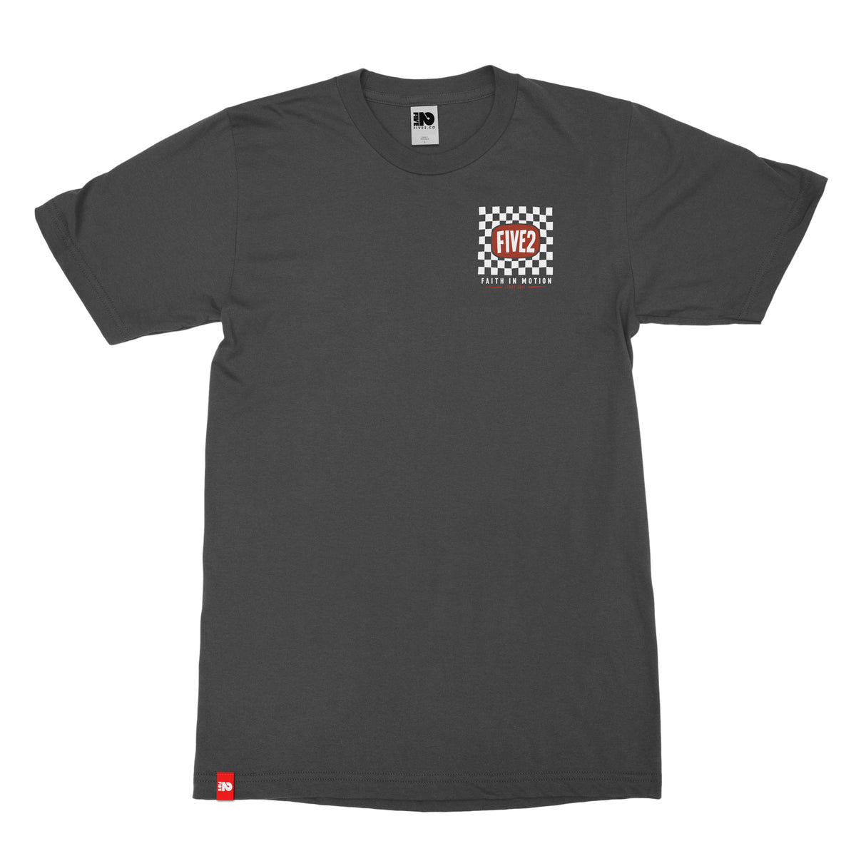 FIVE2 Checkerboard Tee  - Christian Apparel by FIVE2