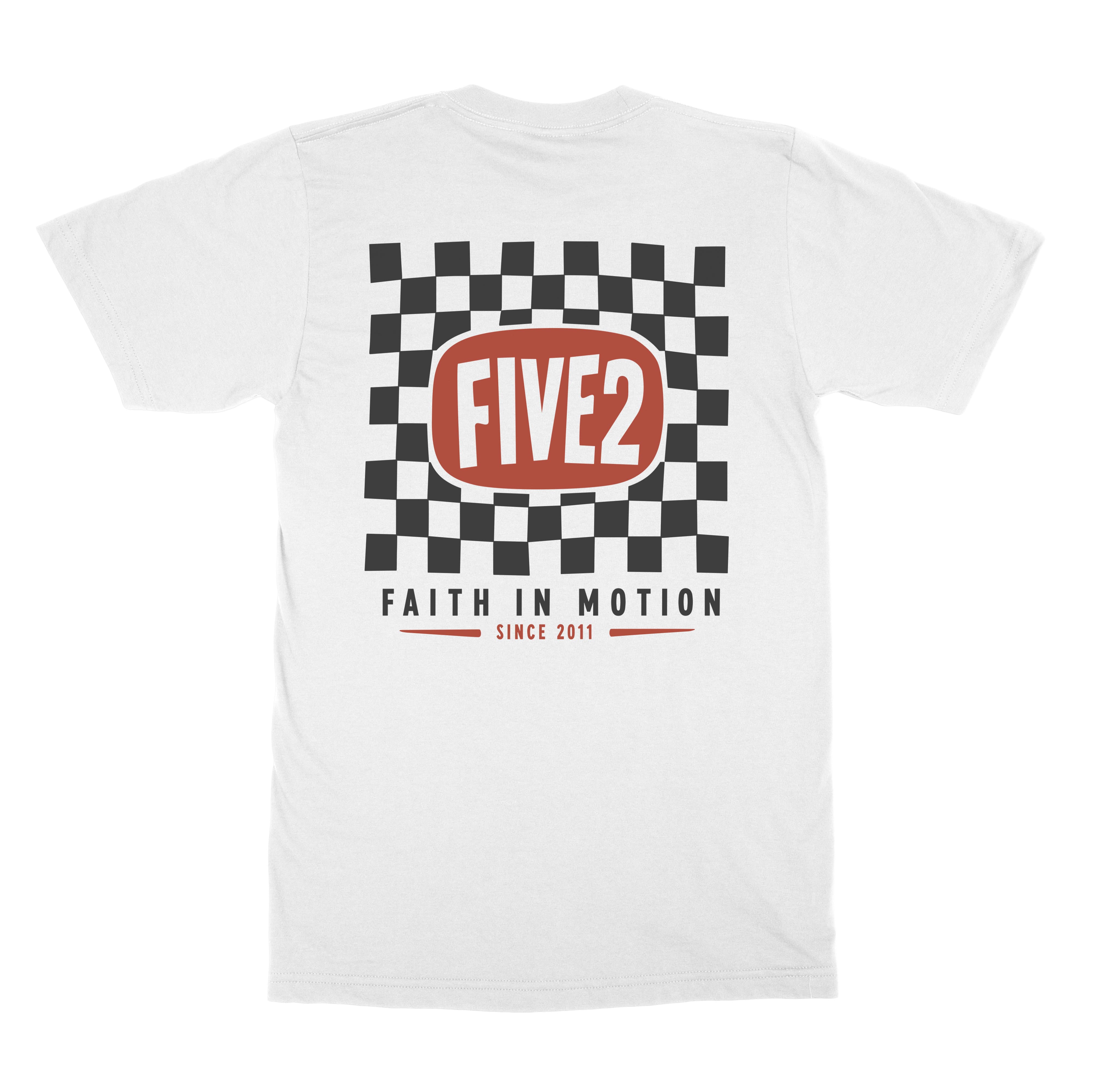 FIVE2 Checkerboard Tee  - Christian Apparel by FIVE2