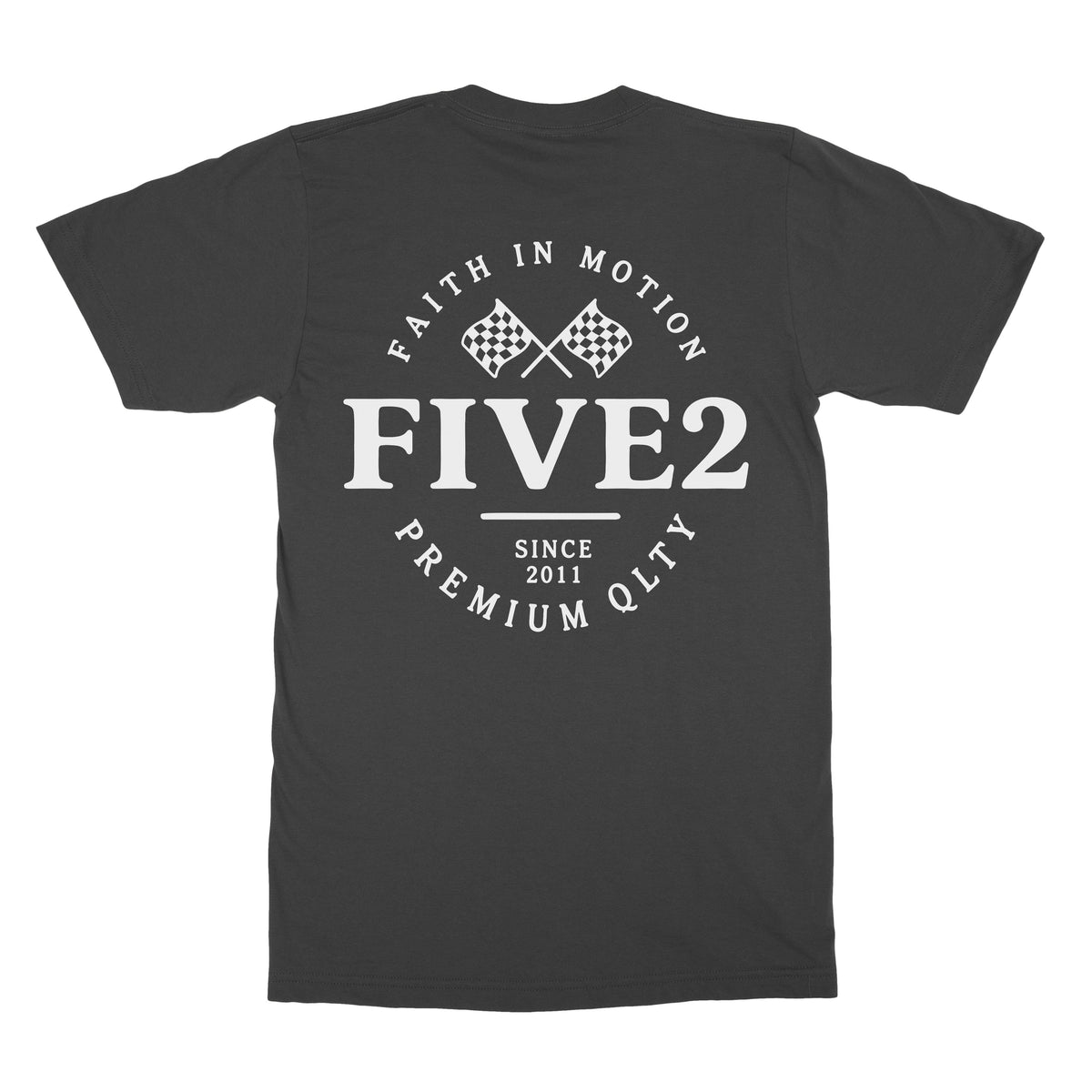 FIVE2 Checkered Flag Tee  - Christian Apparel by FIVE2