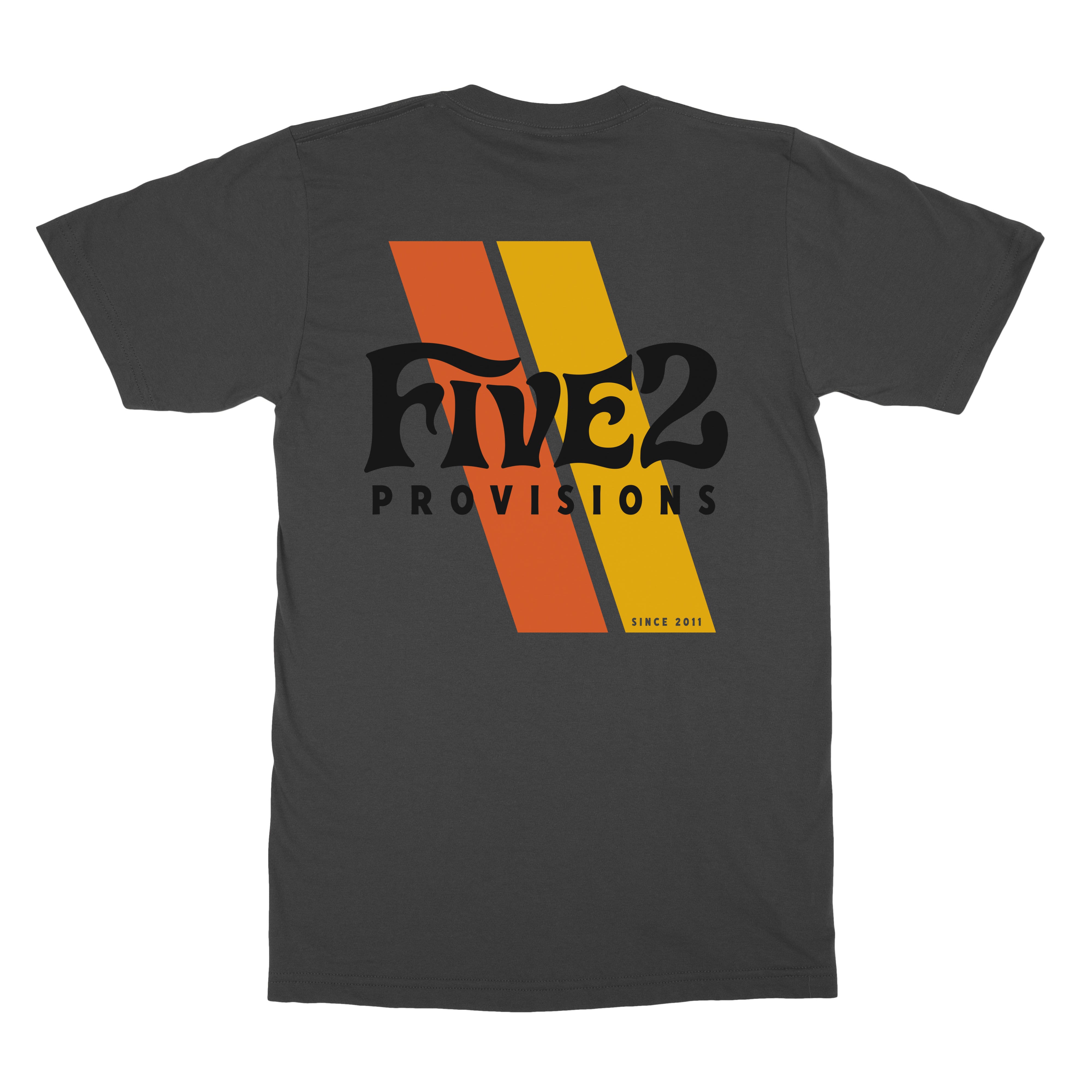 FIVE2 Diagonal Race Stripes Tee  - Christian Apparel by FIVE2