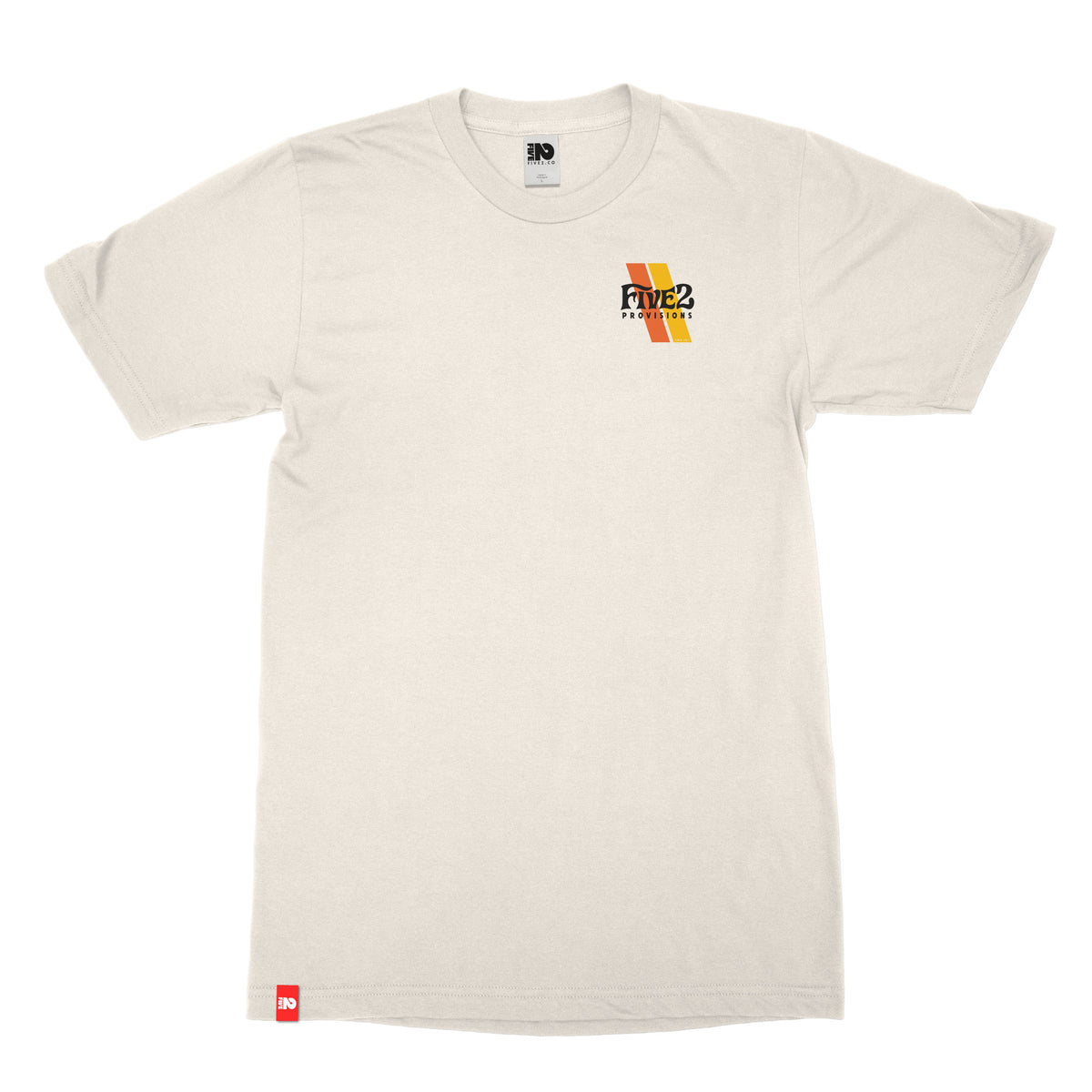 FIVE2 Diagonal Race Stripes Tee  - Christian Apparel by FIVE2