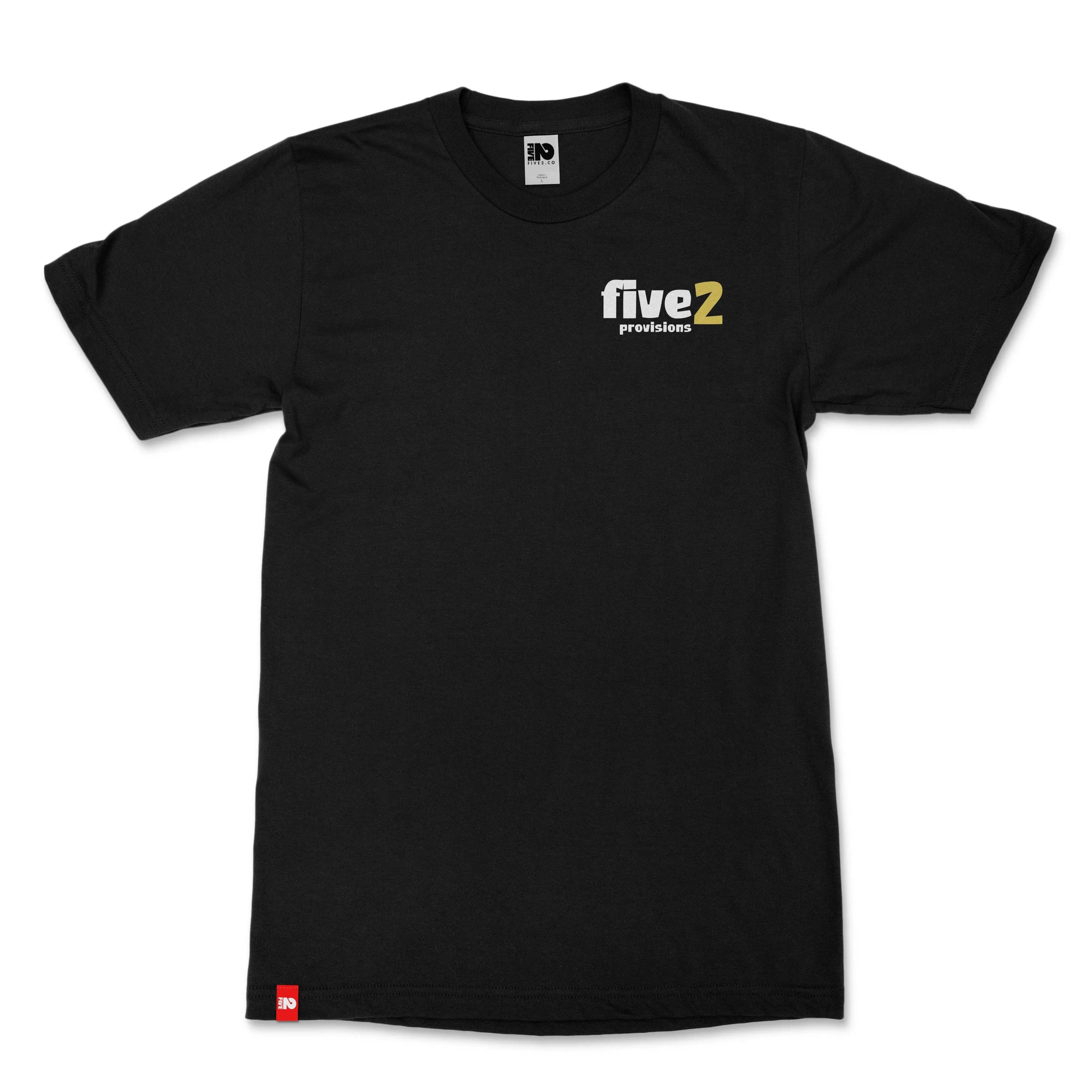 FIVE2 Lightning Bolt Tee image 2 of 3, faith-led FIVE2 apparel
