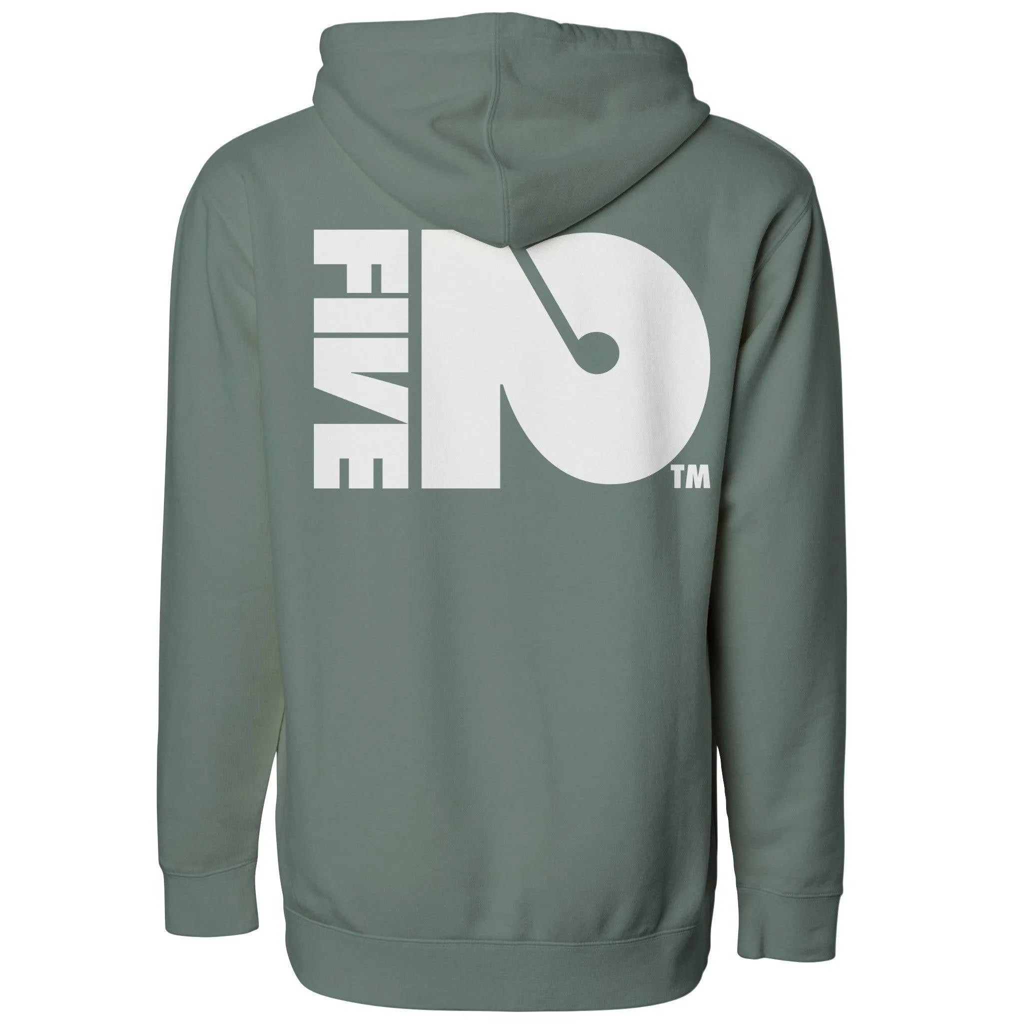 FIVE2 Wave Washed Logo Hoody - FIVE2 Provisions