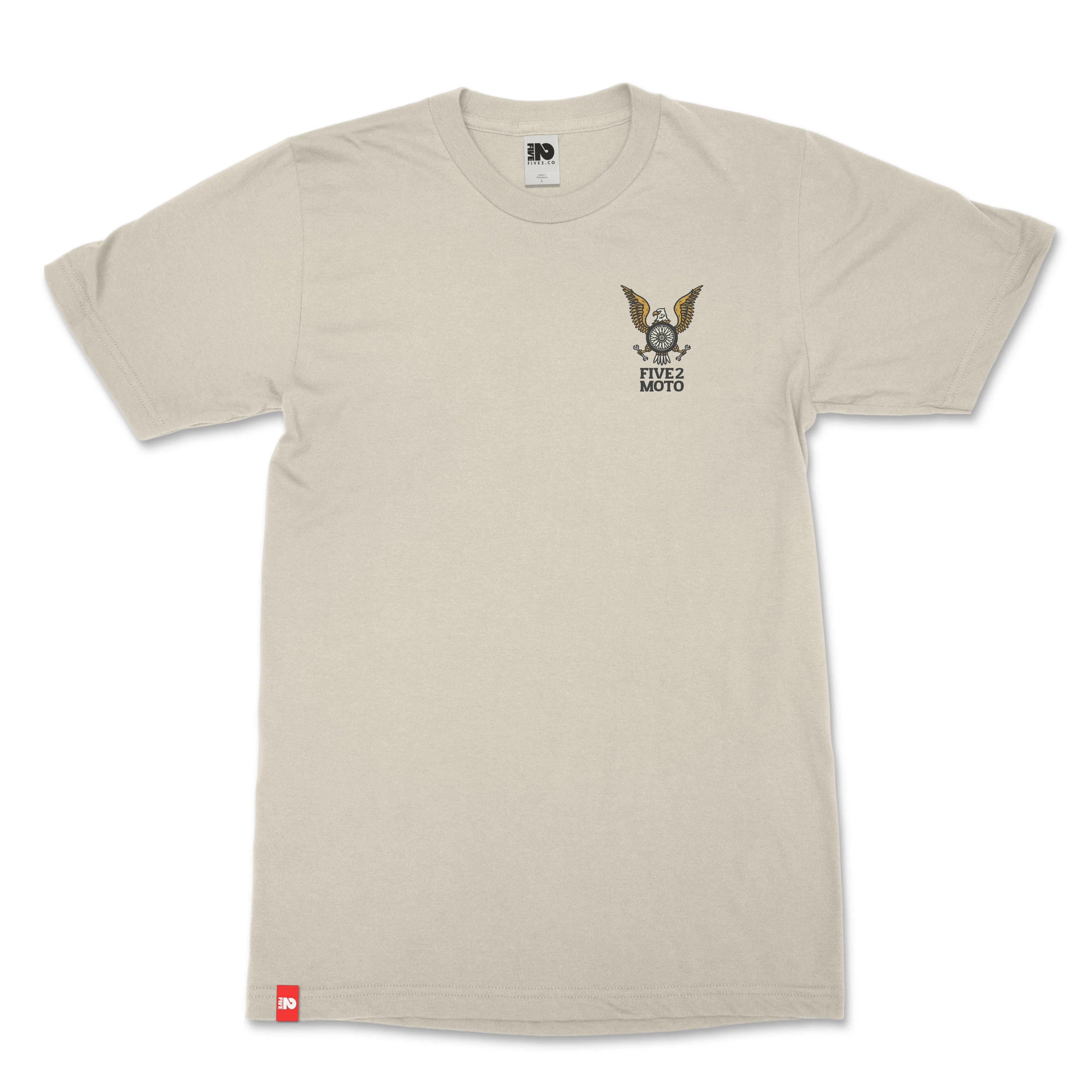 FIVE2 Moto Eagle Unisex Christian Tee - FIVE2 Provisions