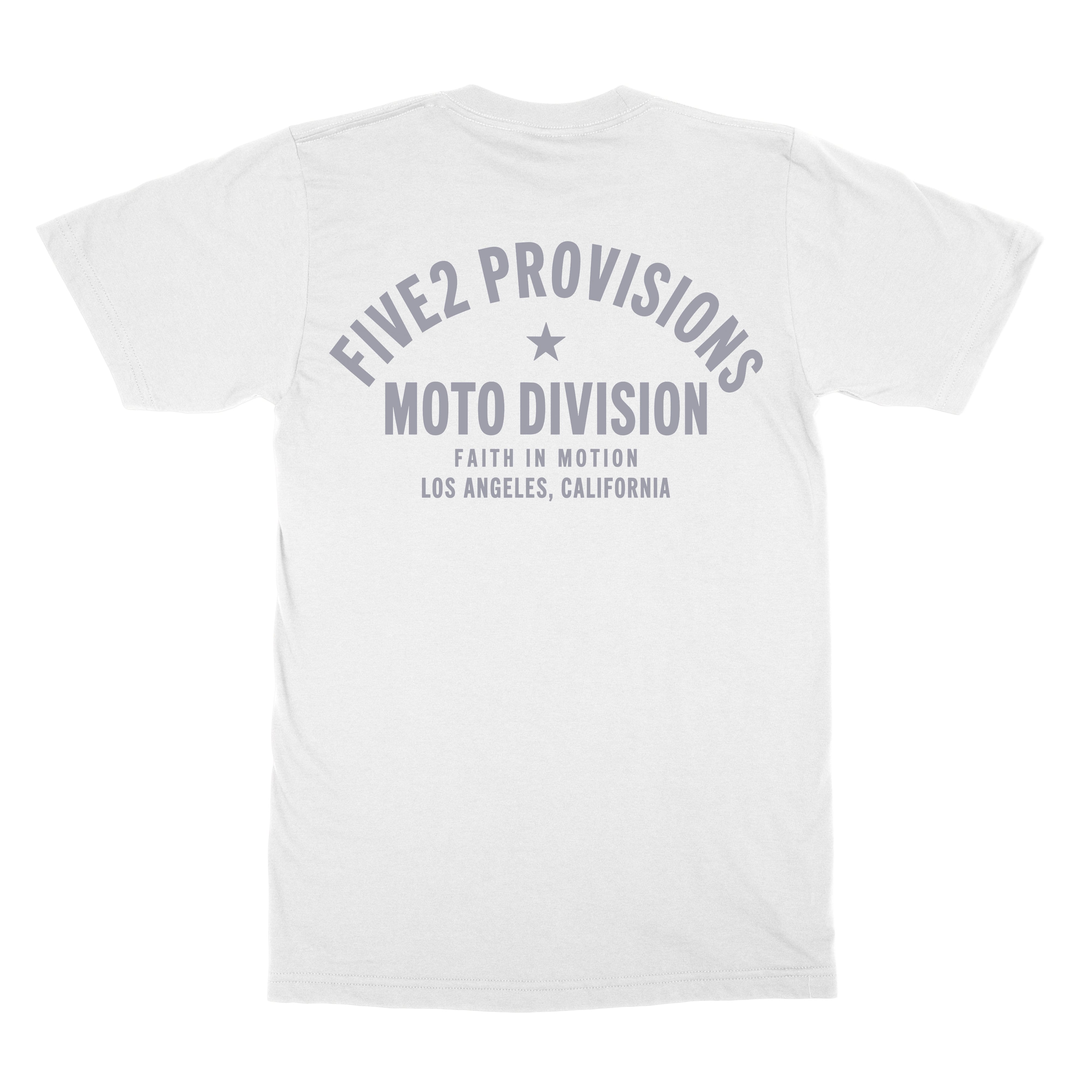 FIVE2 Moto Shield Tee  - Christian Apparel by FIVE2