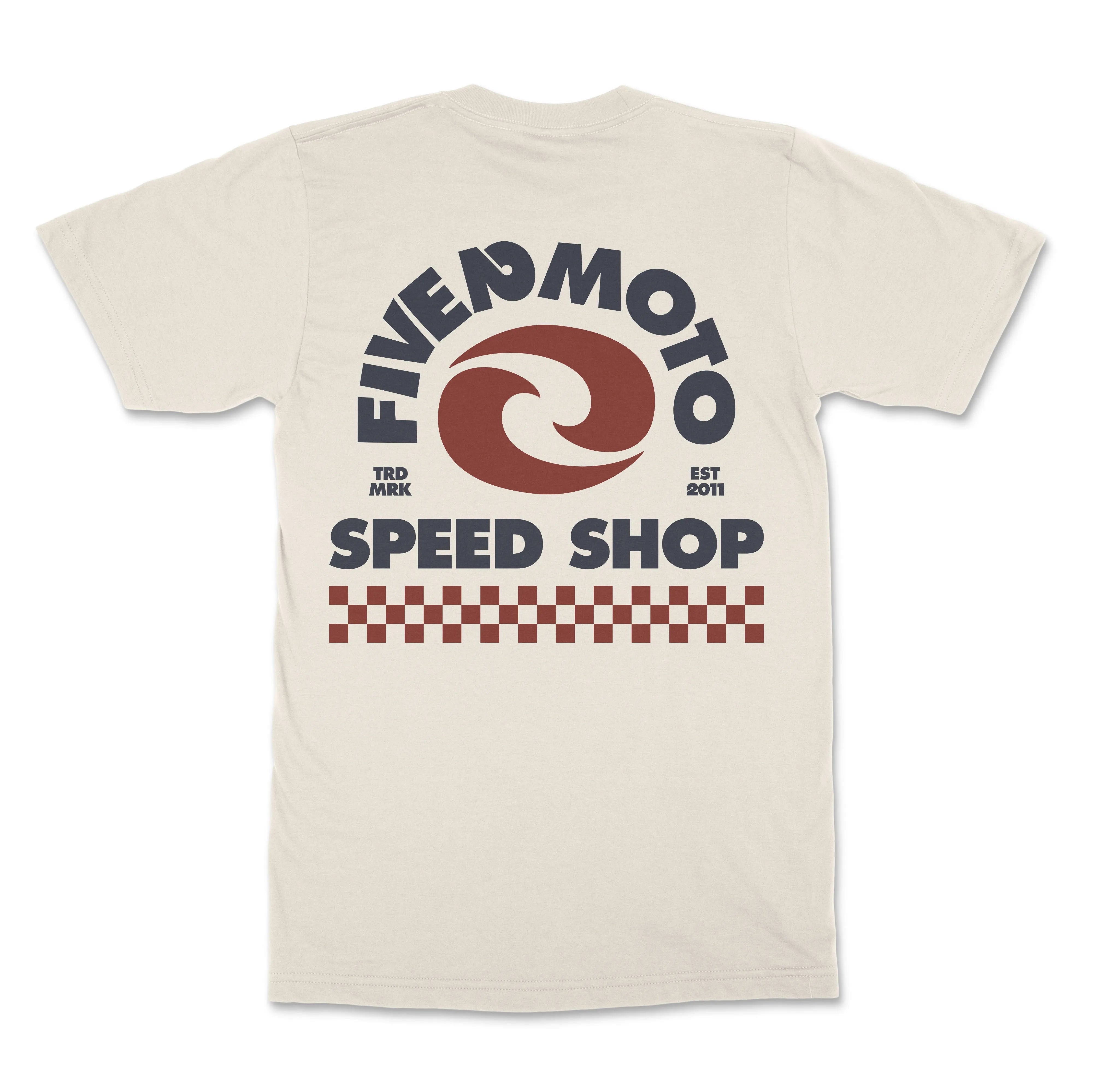 FIVE2 Moto Speed Shop Unisex Christian Tee - FIVE2 Provisions