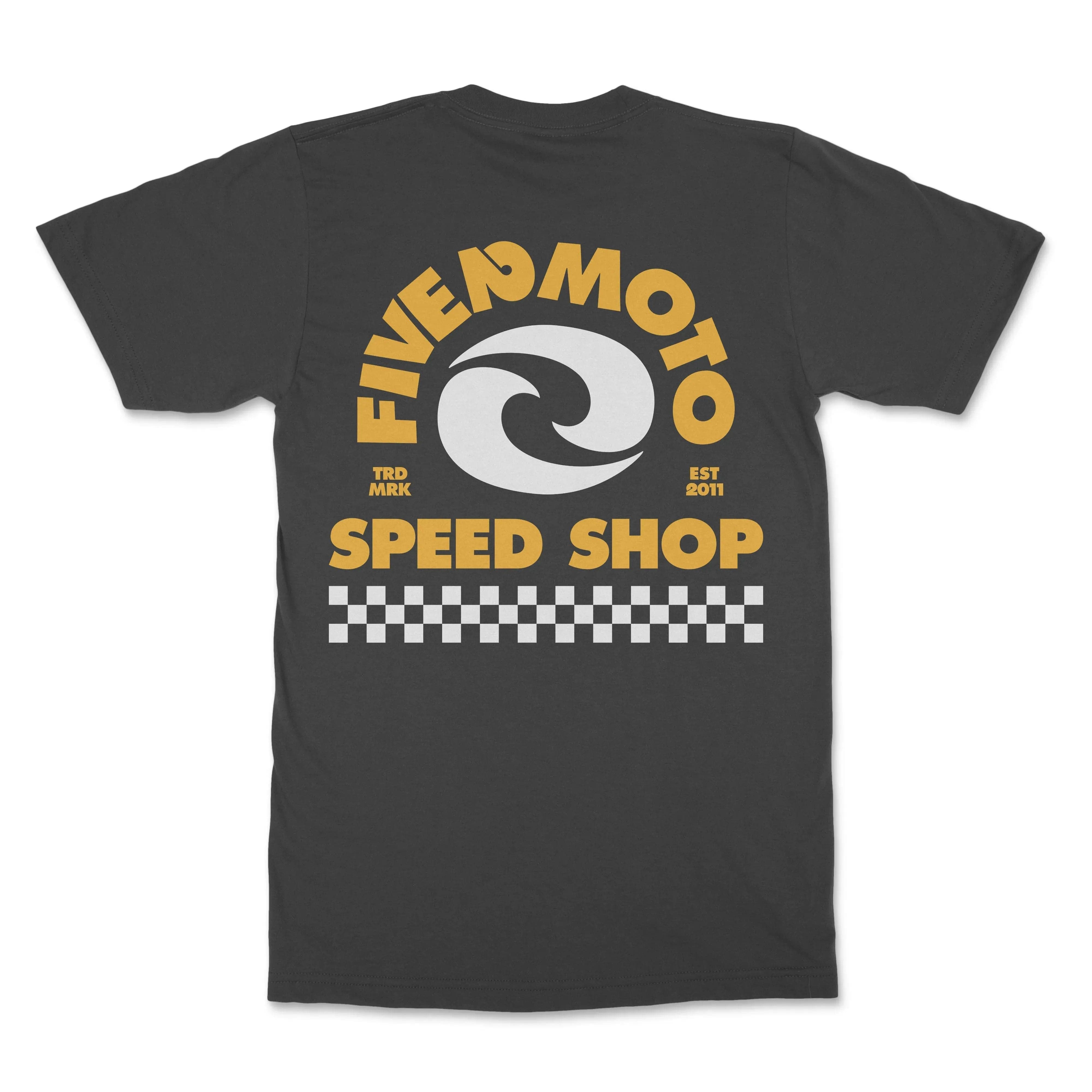 FIVE2 Moto Speed Shop Christian T-shirt  - Christian Apparel by FIVE2