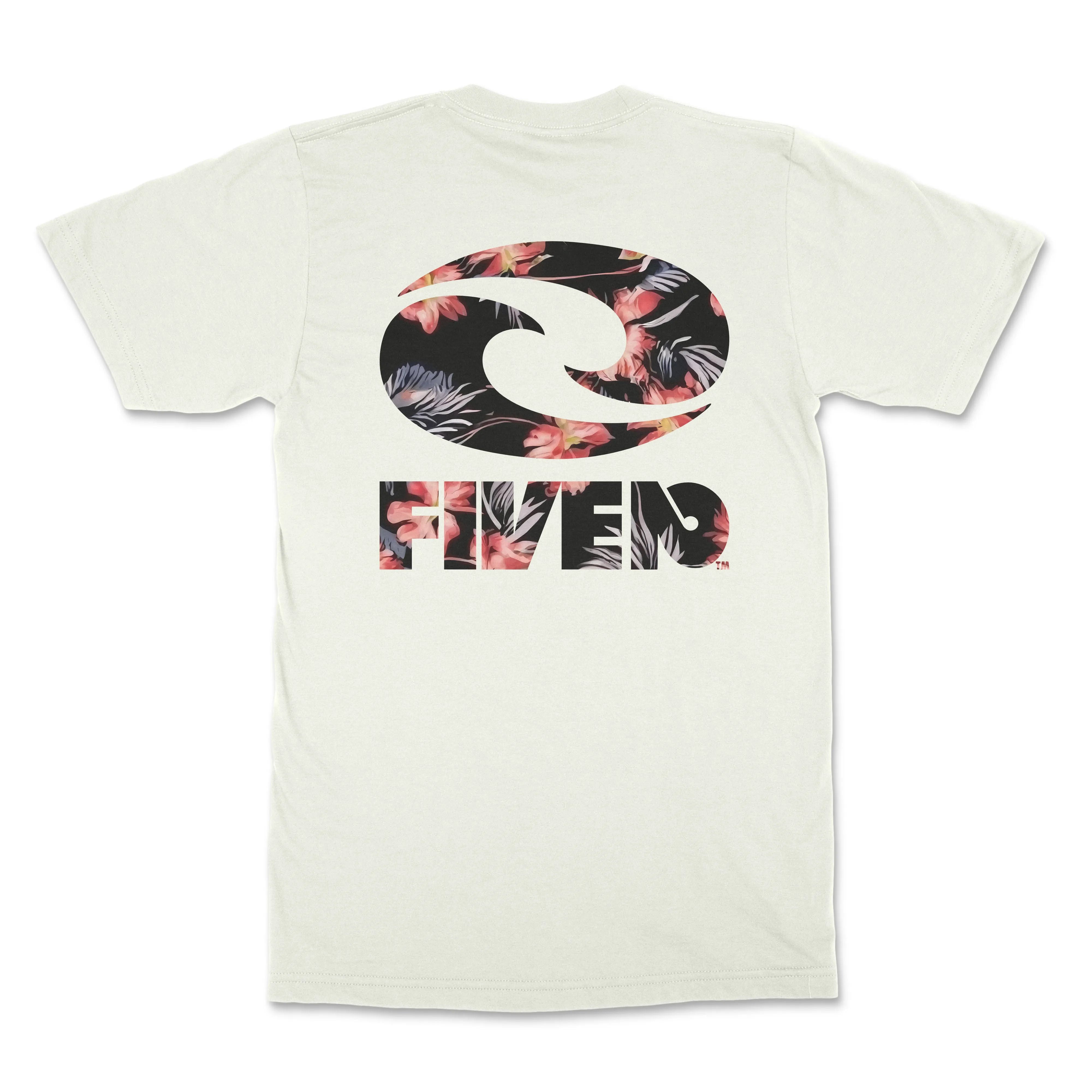 FIVE2 Floral Unisex Pocket Tee - FIVE2 Provisions