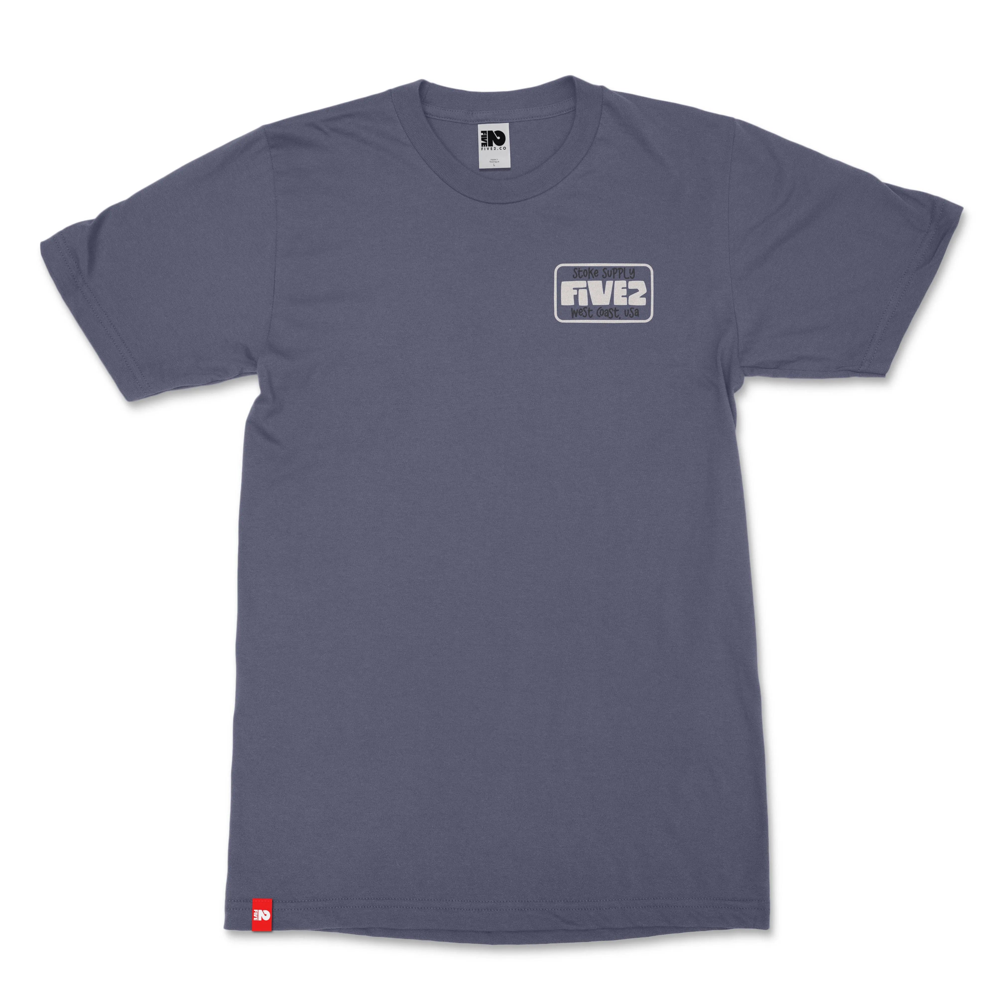 FIVE2 Stoke Supply Unisex Surf Tee - FIVE2 Provisions