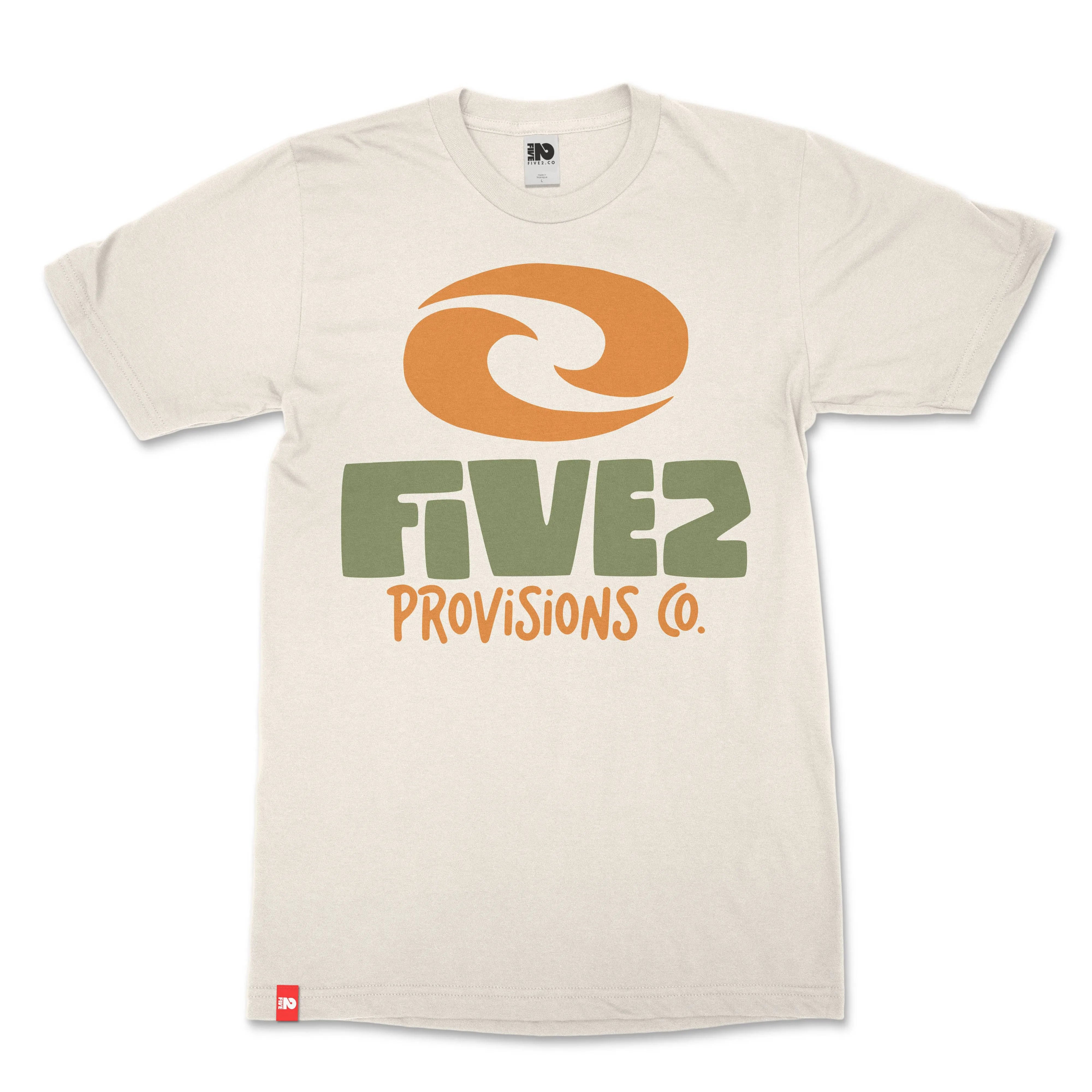 FIVE2 Wave Logo Unisex Tee - FIVE2 Provisions