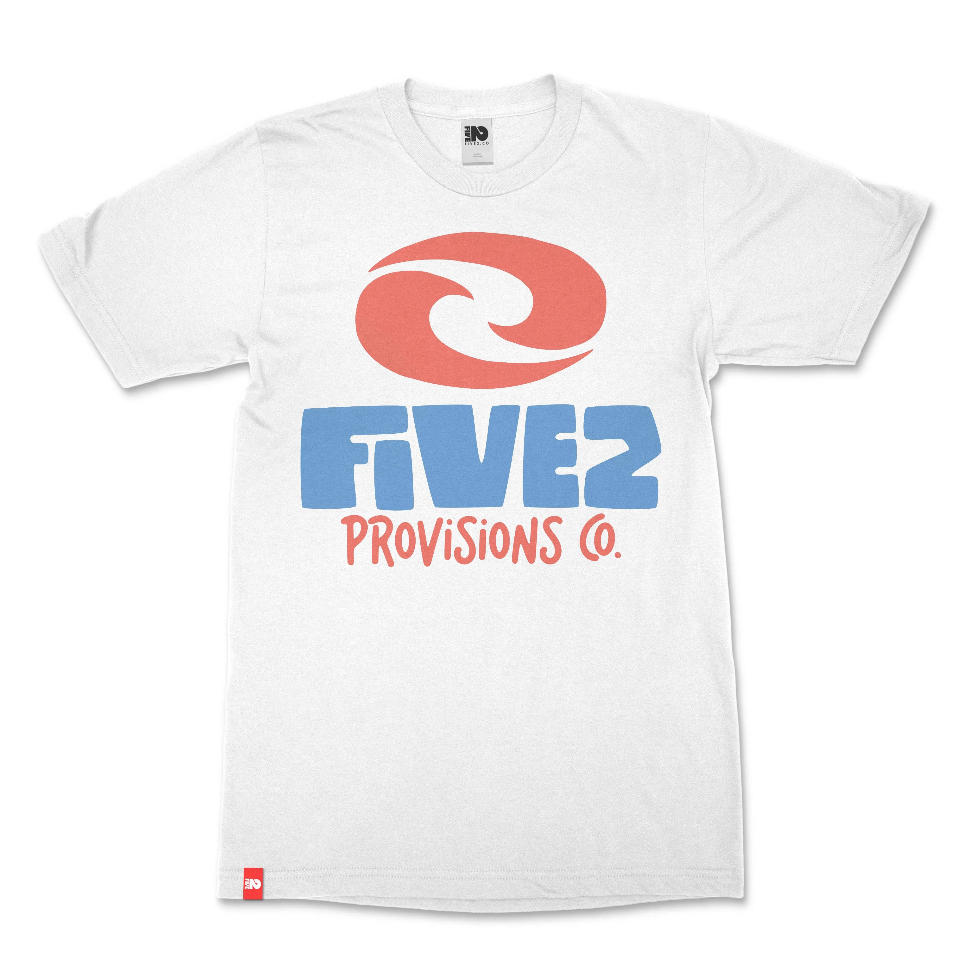 FIVE2 Wave Logo Unisex Tee - FIVE2 Provisions