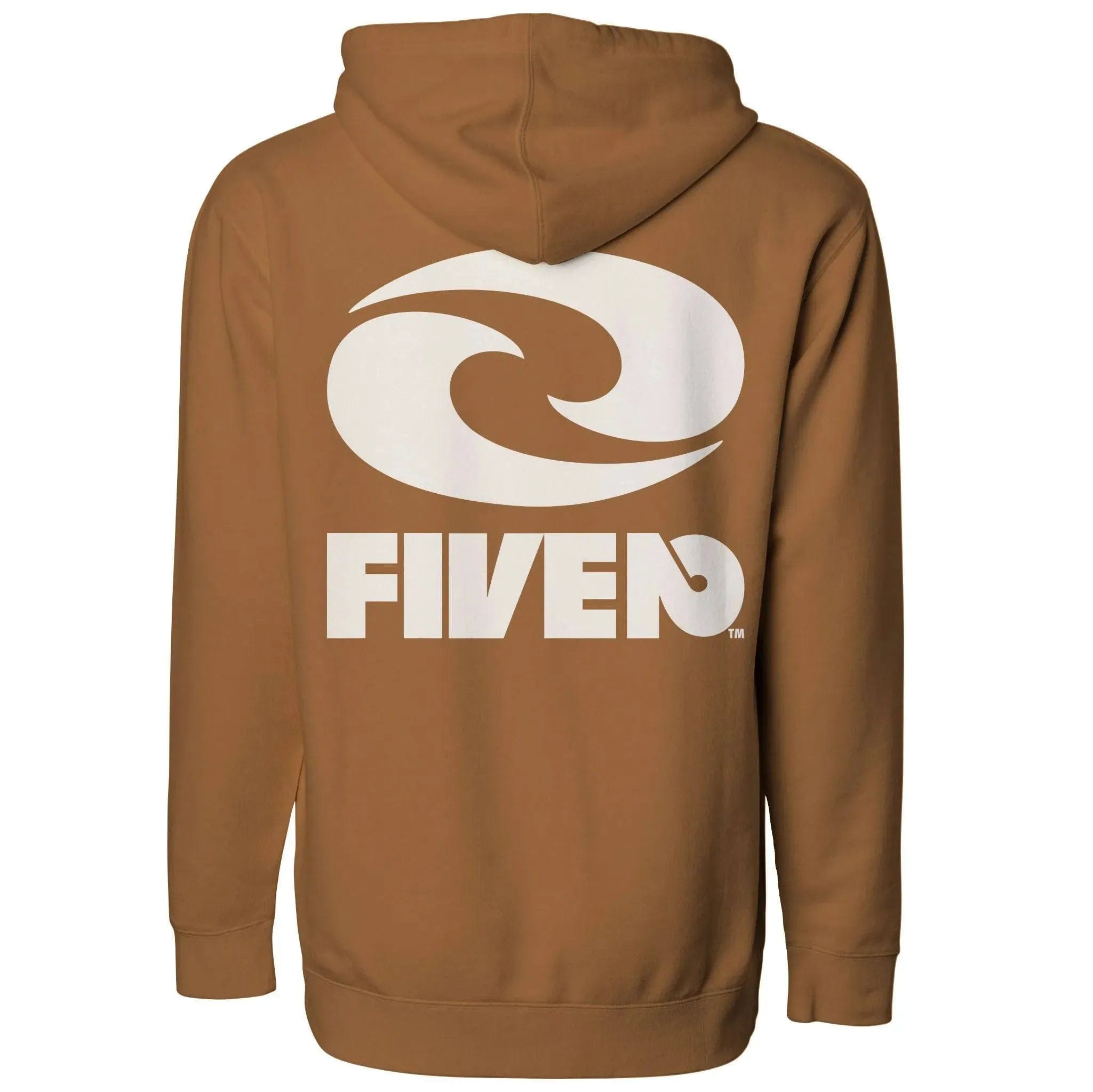 FIVE2 Wave Logo Christian Hoodie  - Christian Apparel by FIVE2