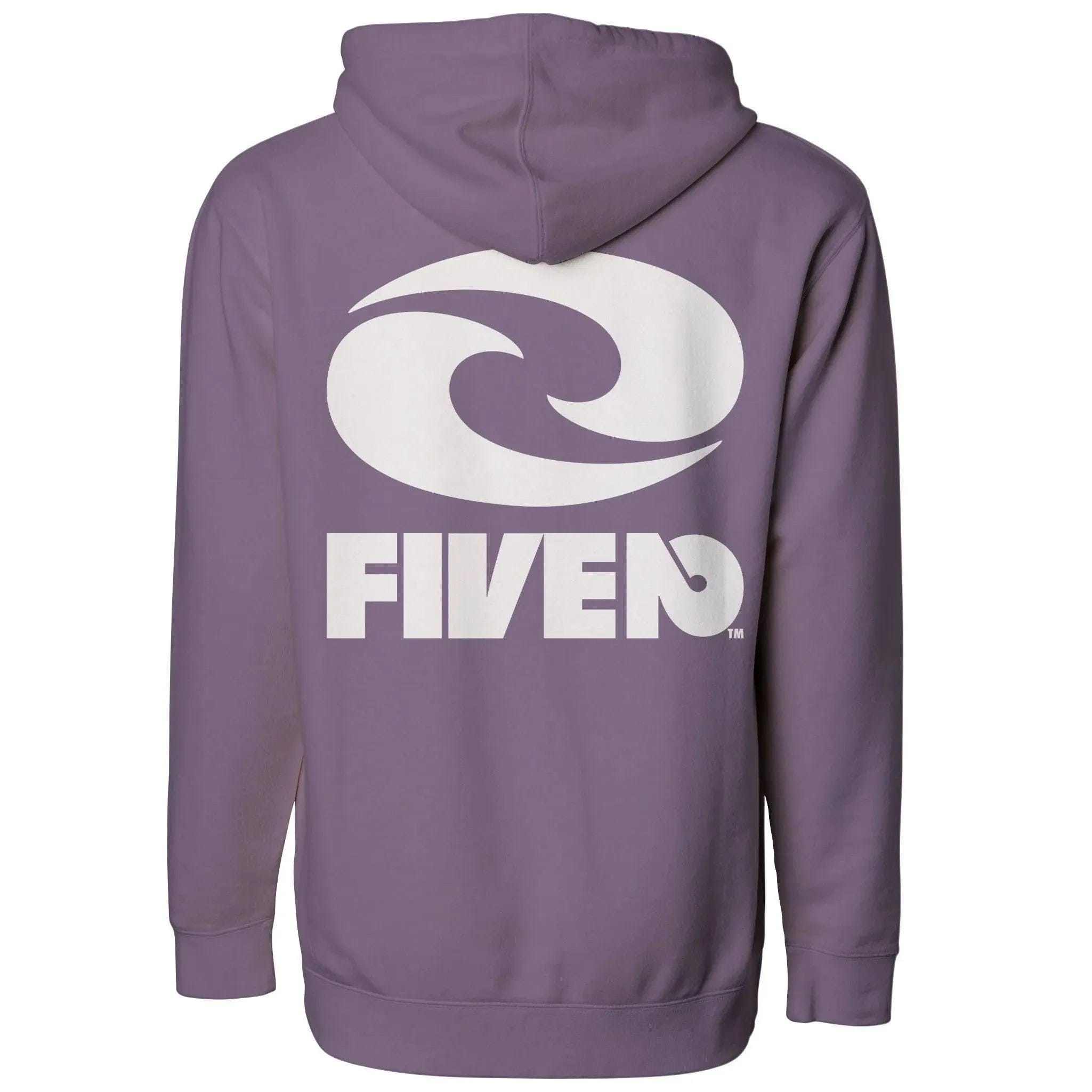 FIVE2 Wave Logo Christian Hoodie  - Christian Apparel by FIVE2