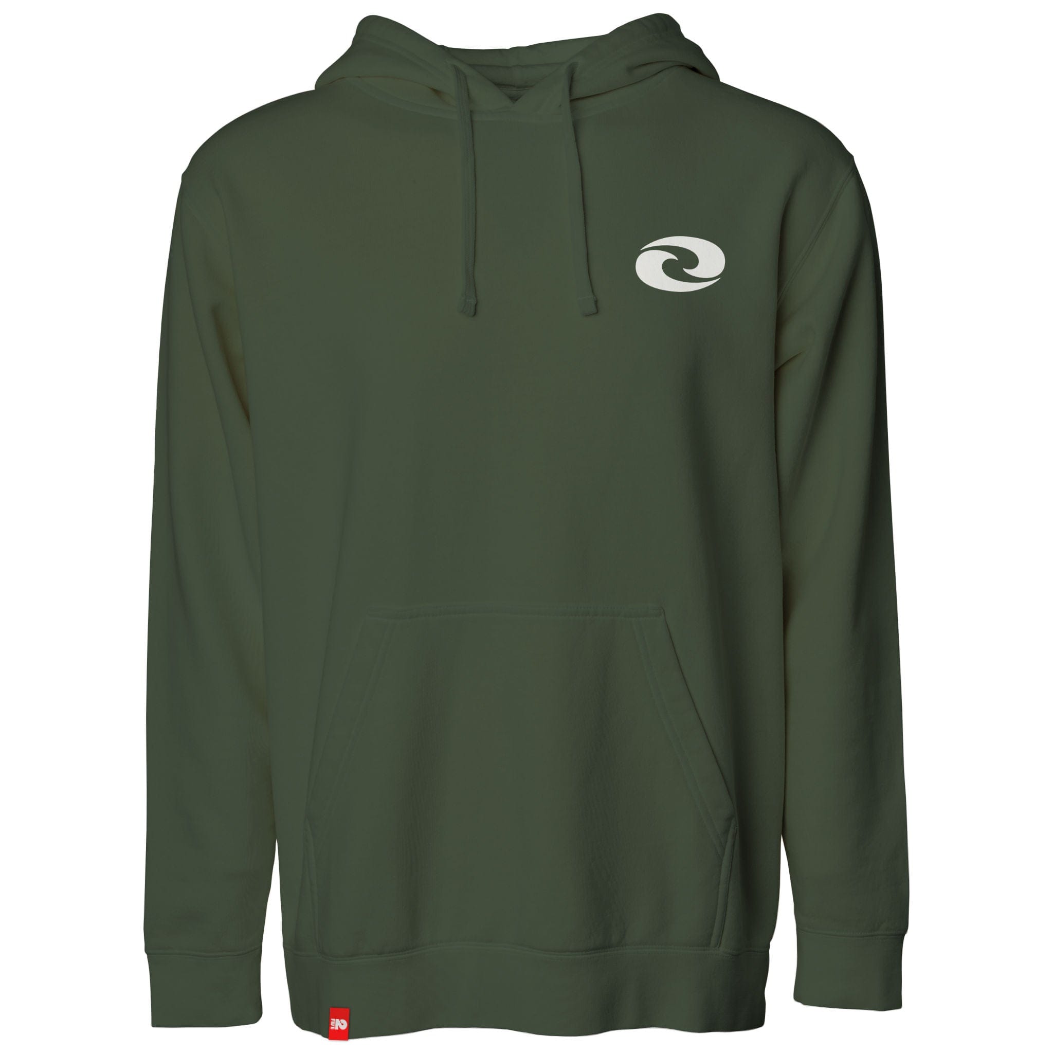 FIVE2 Wave Logo Christian Hoodie  - Christian Apparel by FIVE2