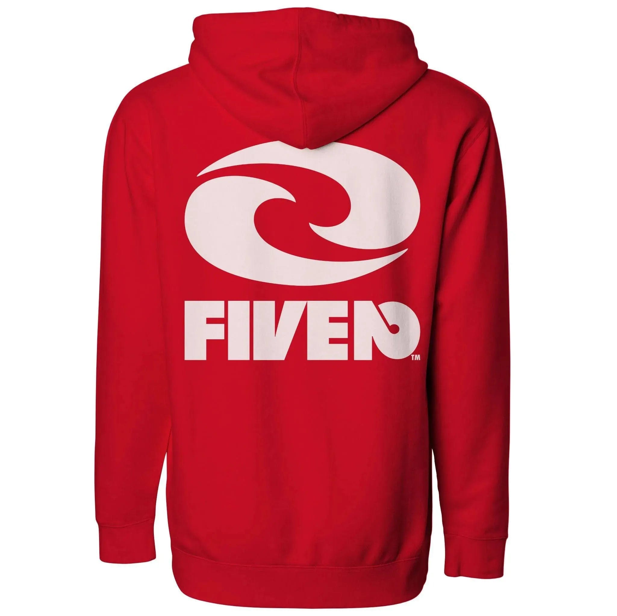 FIVE2 Wave Logo Christian Hoodie  - Christian Apparel by FIVE2