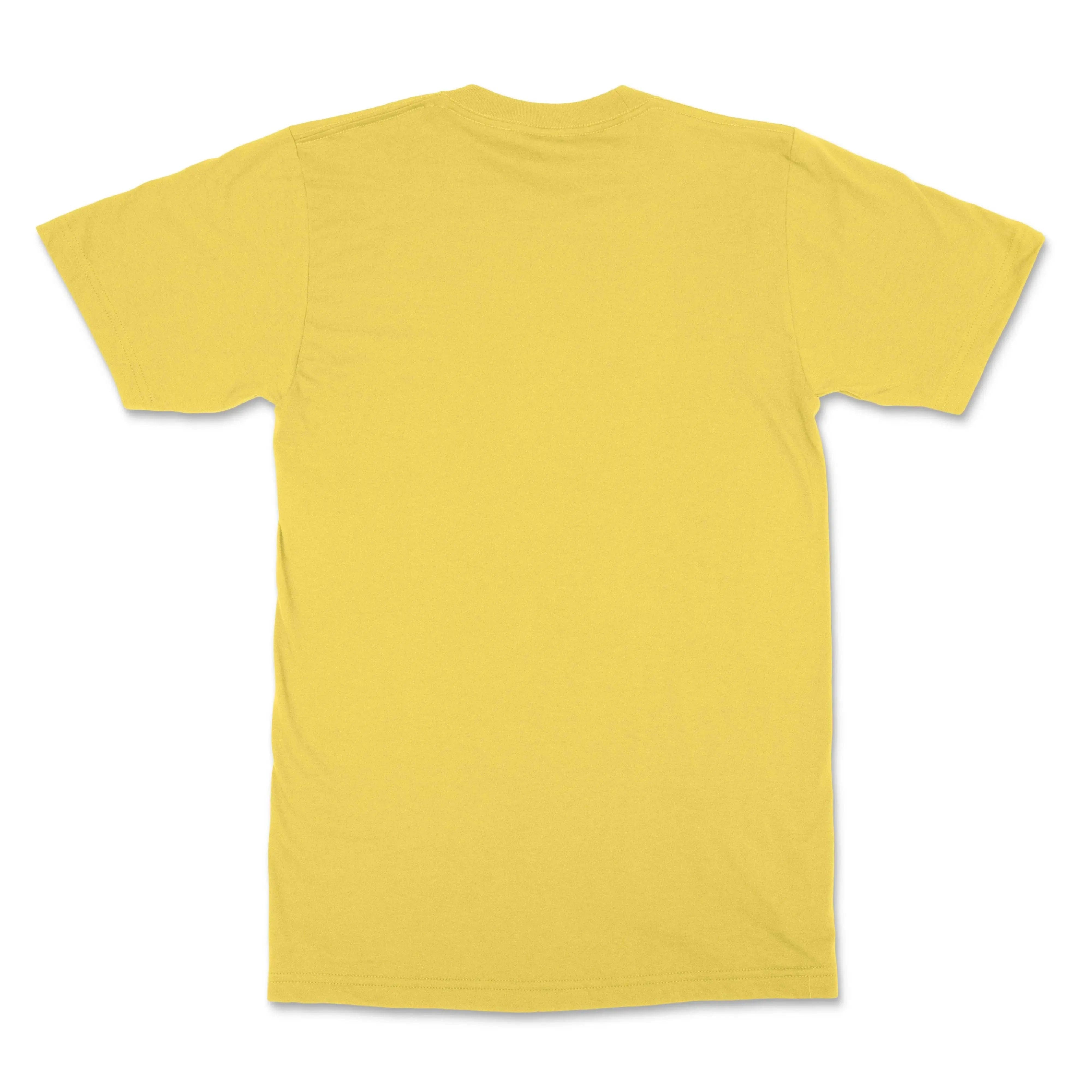 FIVE2 Wave Logo Christian T-shirt in Yellow  - Christian Apparel by FIVE2