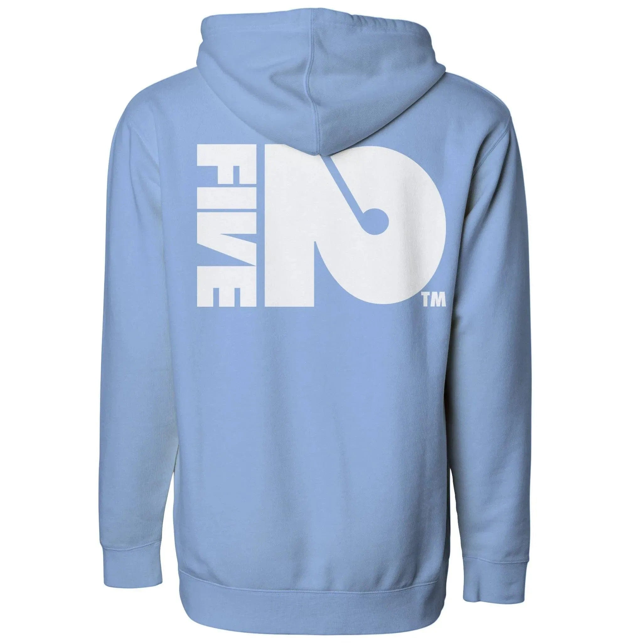 FIVE2 Wave Washed Logo Christian Hoodie  - Christian Apparel by FIVE2