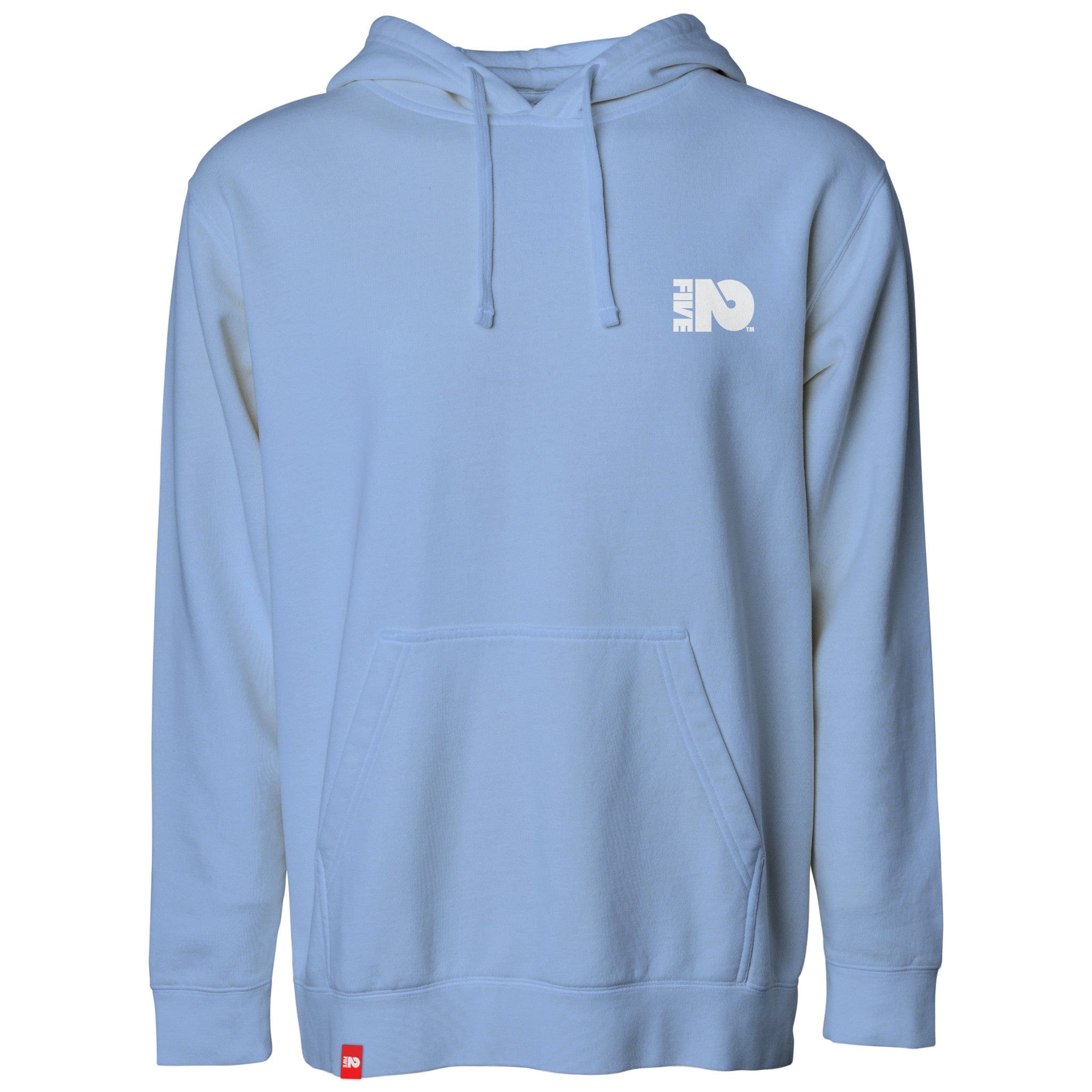 FIVE2 Wave Washed Logo Christian Hoodie  - Christian Apparel by FIVE2