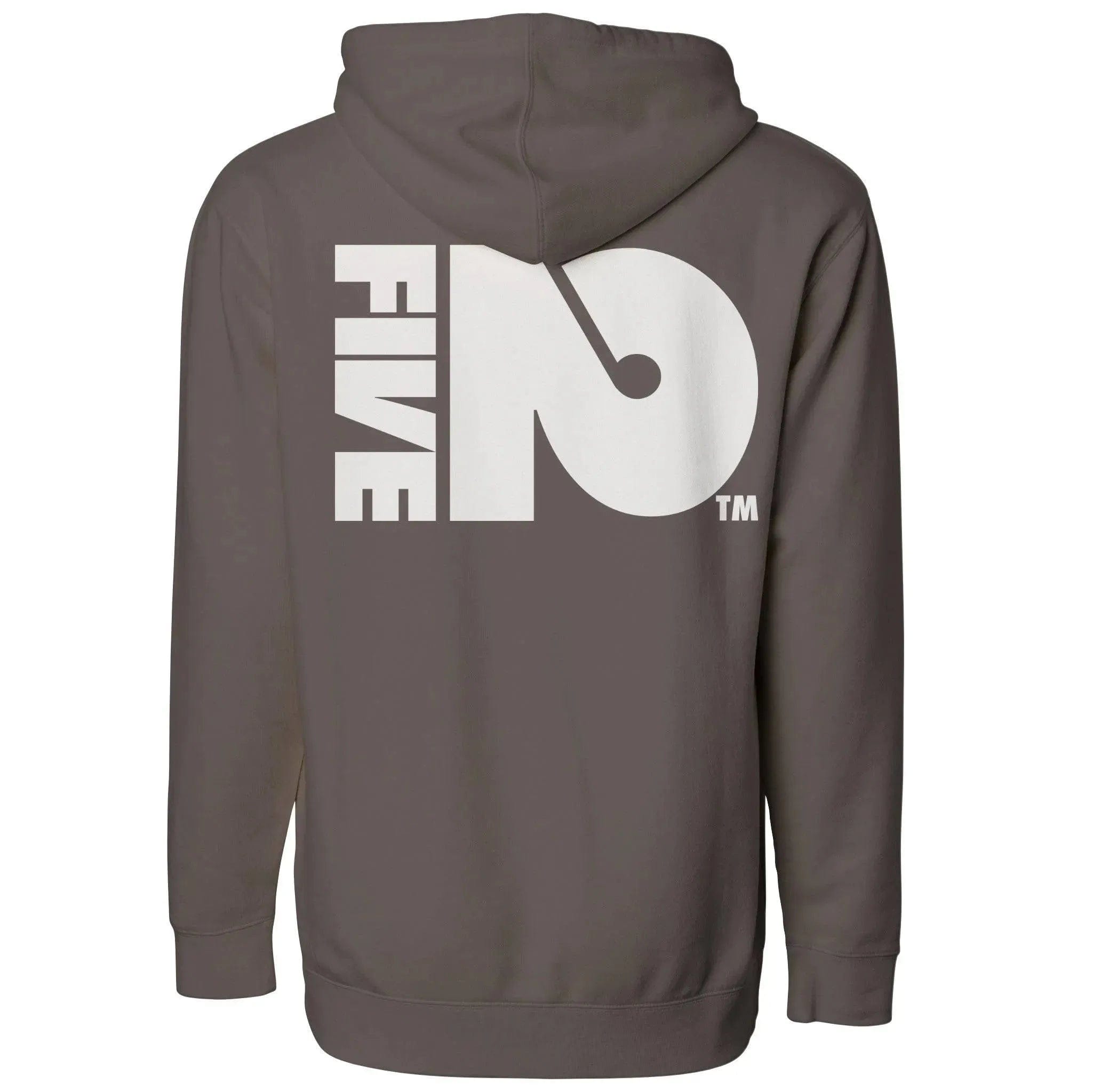 FIVE2 Wave Washed Logo Christian Hoodie  - Christian Apparel by FIVE2