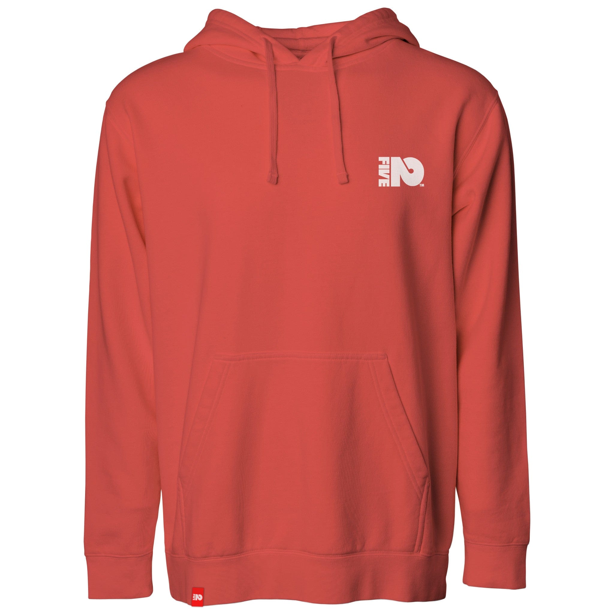 FIVE2 Wave Washed Logo Christian Hoodie  - Christian Apparel by FIVE2